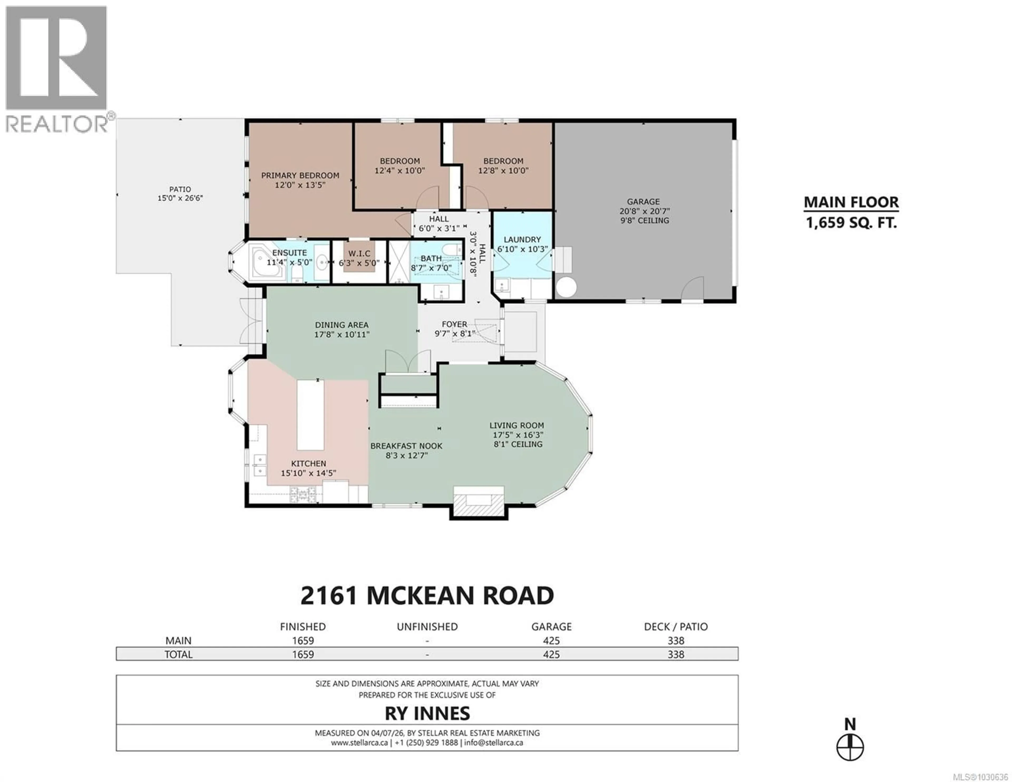Floor plan for 2161 MCKEAN ROAD, Shawnigan Lake British Columbia V8H2E8