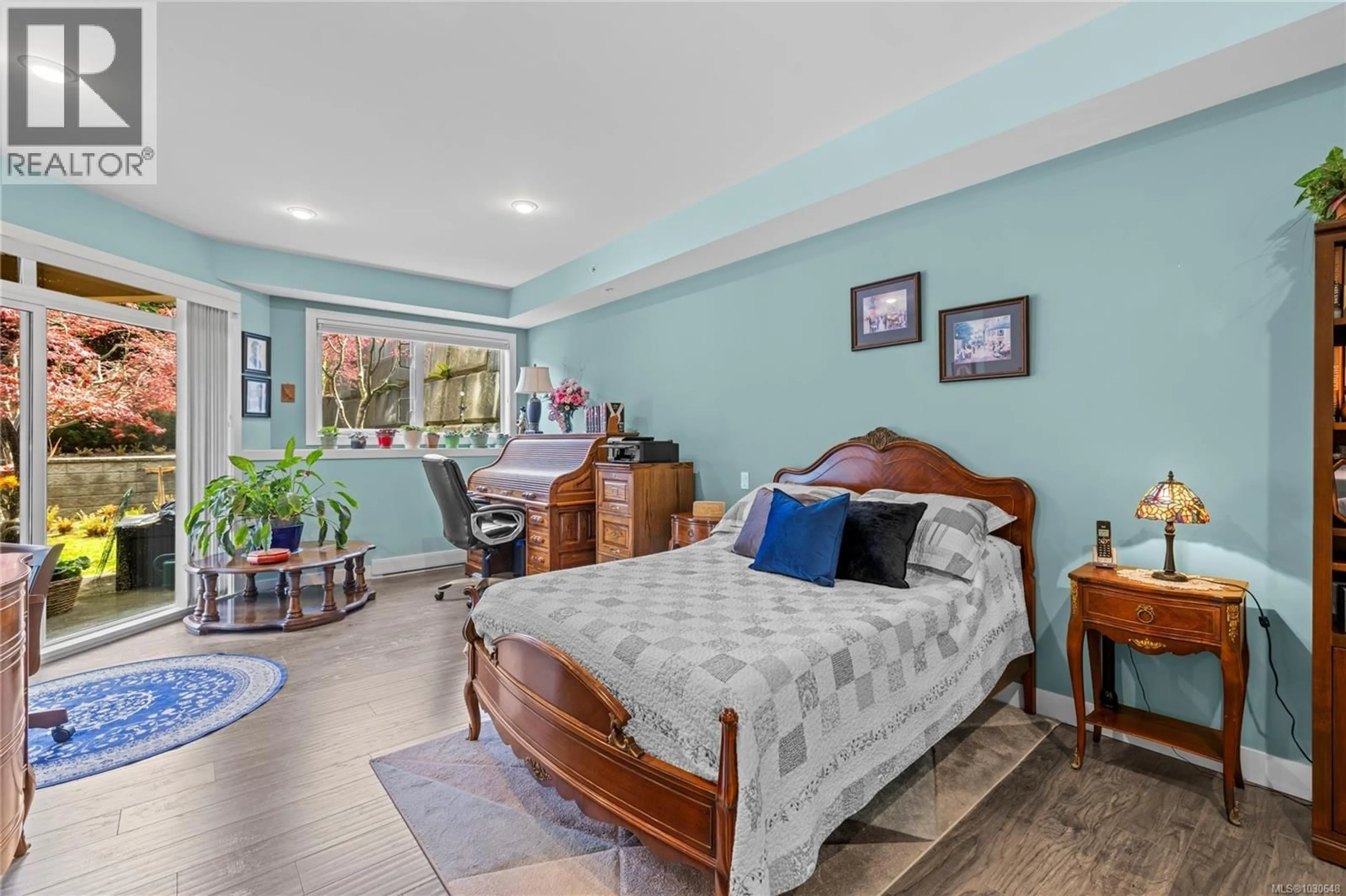 Bedroom with bed, unknown for 100 - 439 COLLEGE ROAD, Qualicum Beach British Columbia V9K0B2