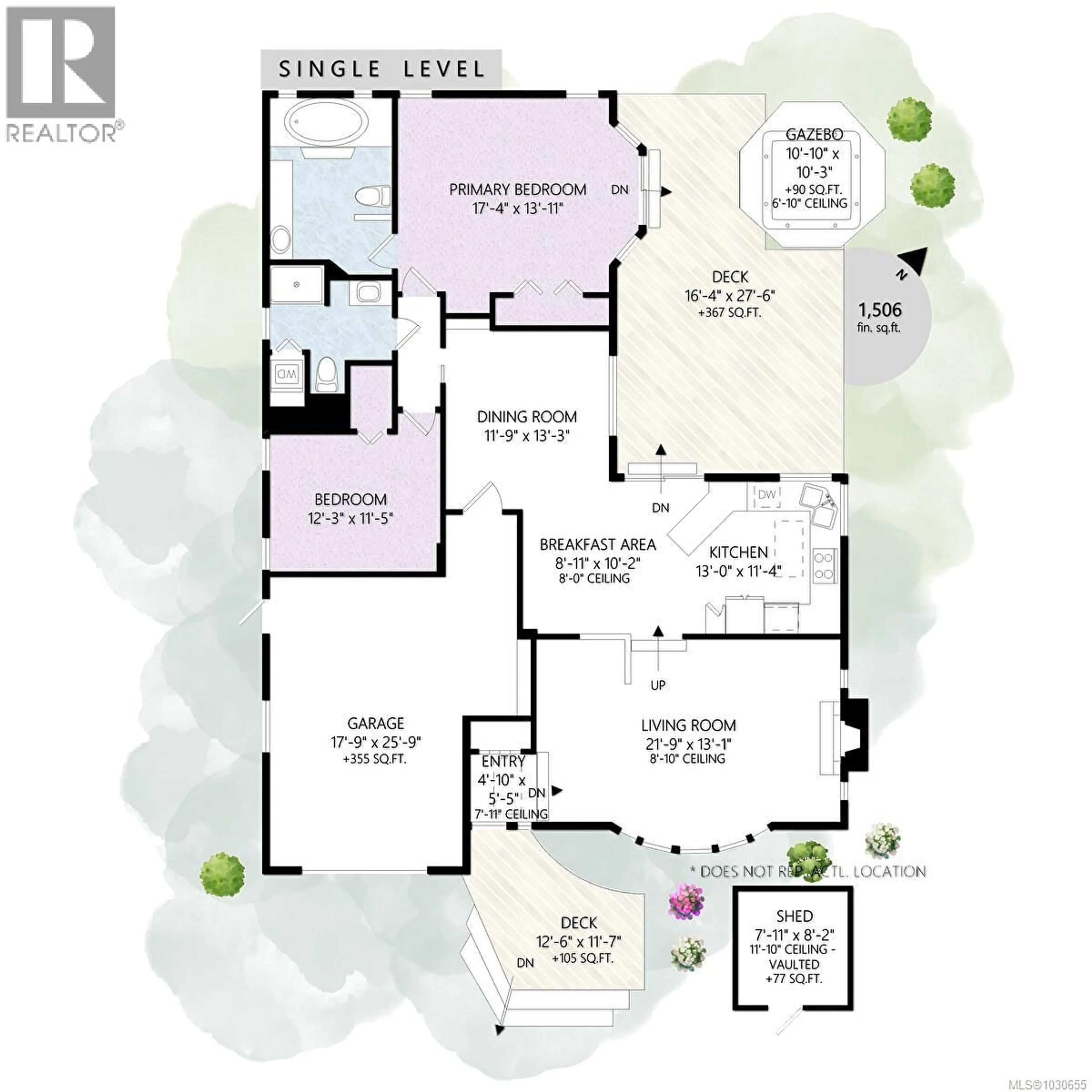 Floor plan for 521 WILROSE PLACE, Ladysmith British Columbia V9G1B1