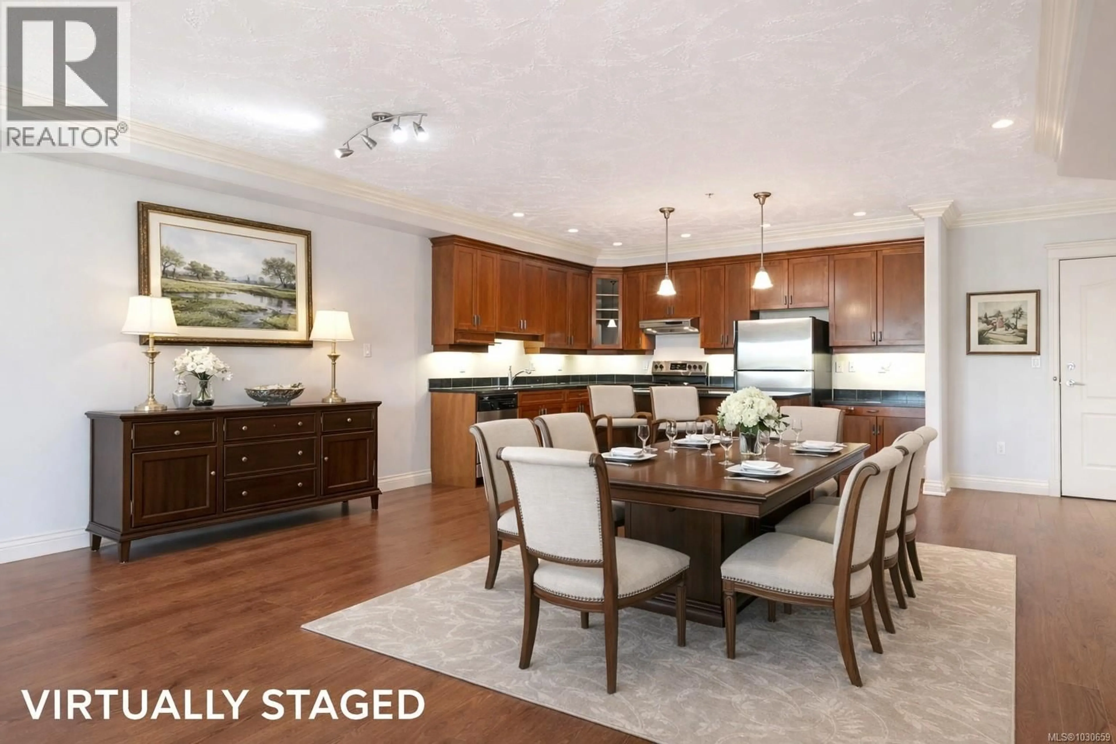 Open concept kitchen, unknown for 323 - 3666 ROYAL VISTA WAY, Courtenay British Columbia V9N9X8