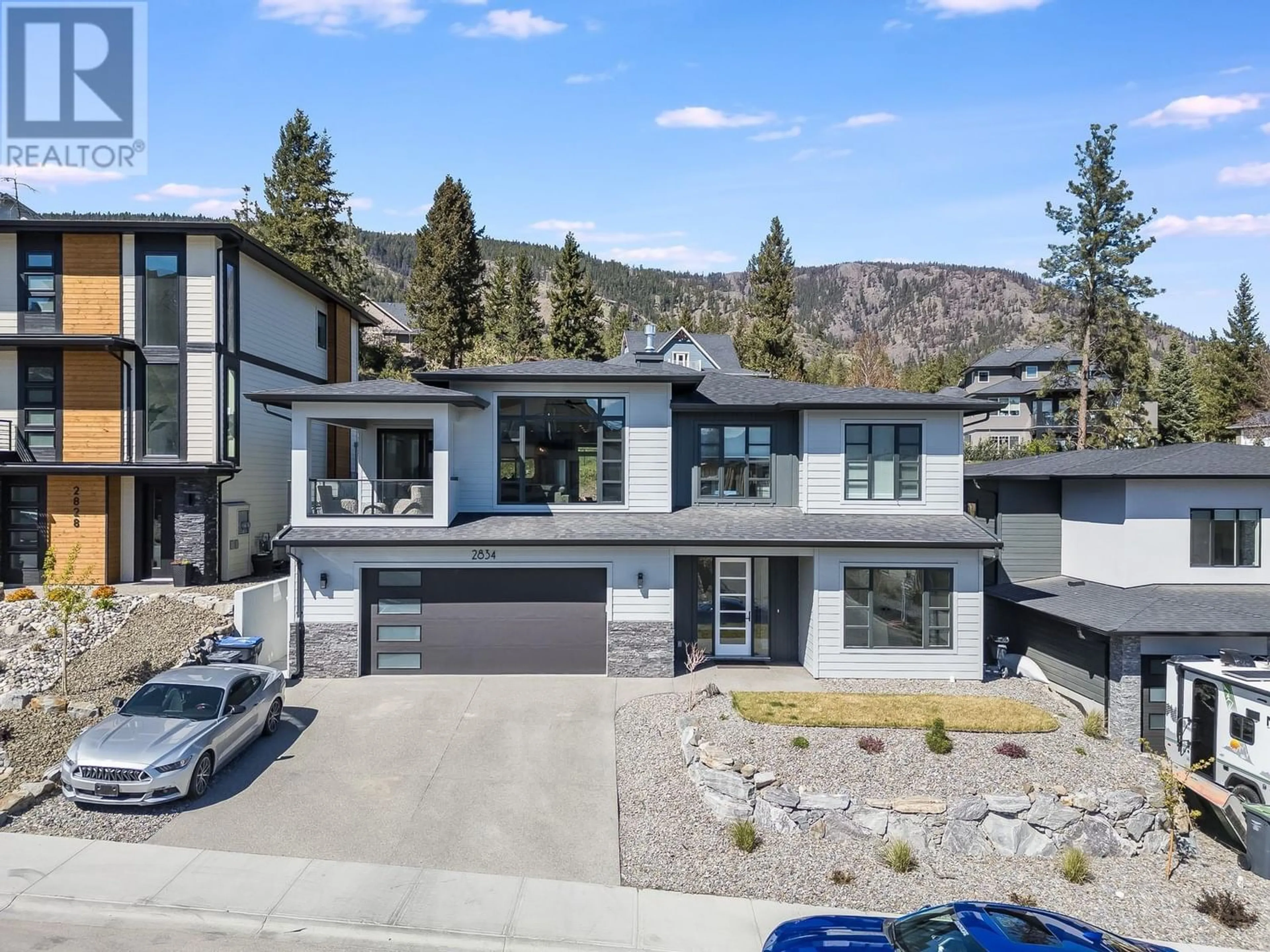 Frontside or backside of a home for 2834 Canyon Crest Drive, West Kelowna British Columbia V4T3A6