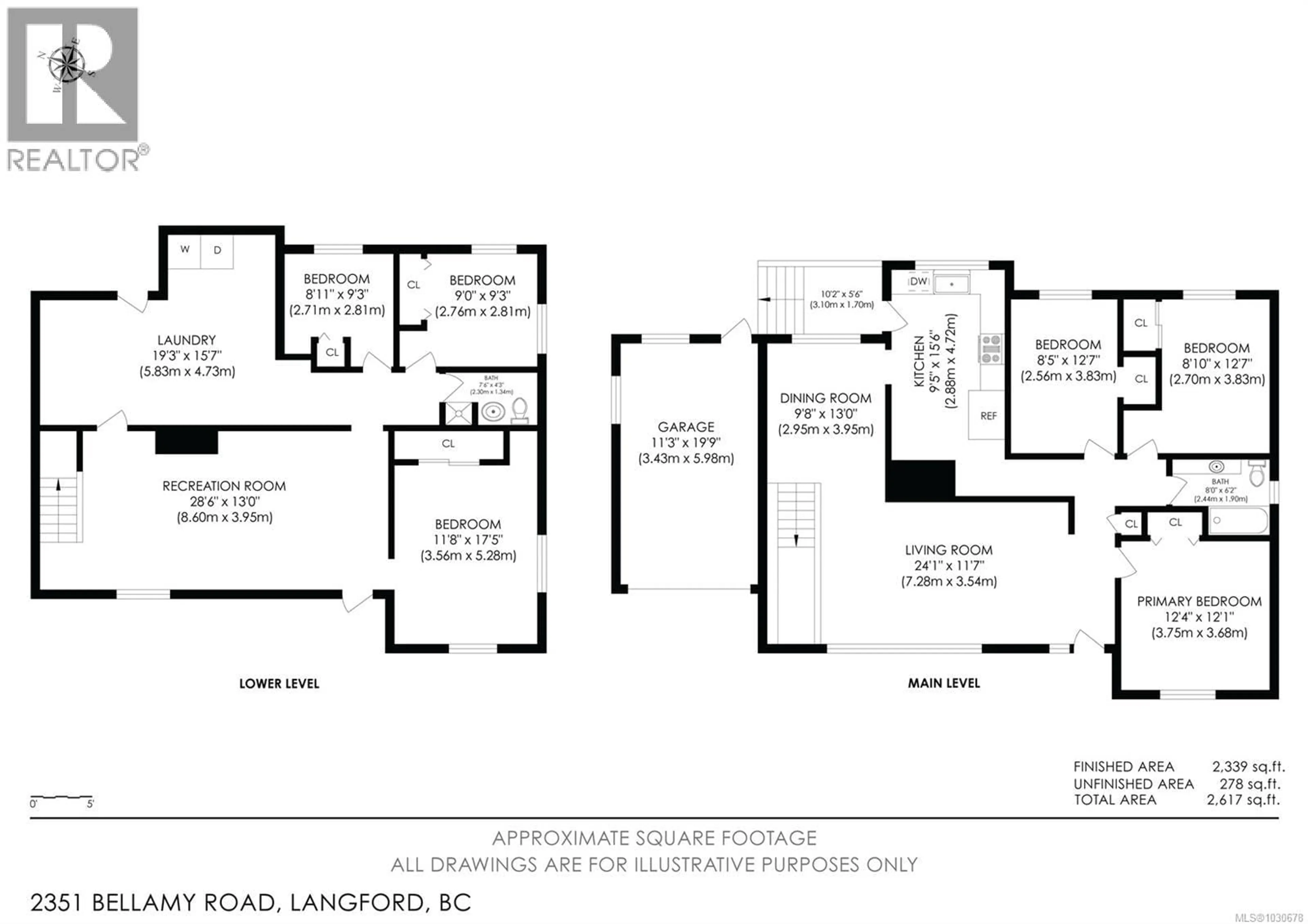 Floor plan for 2351 BELLAMY ROAD, Langford British Columbia V9B3M8