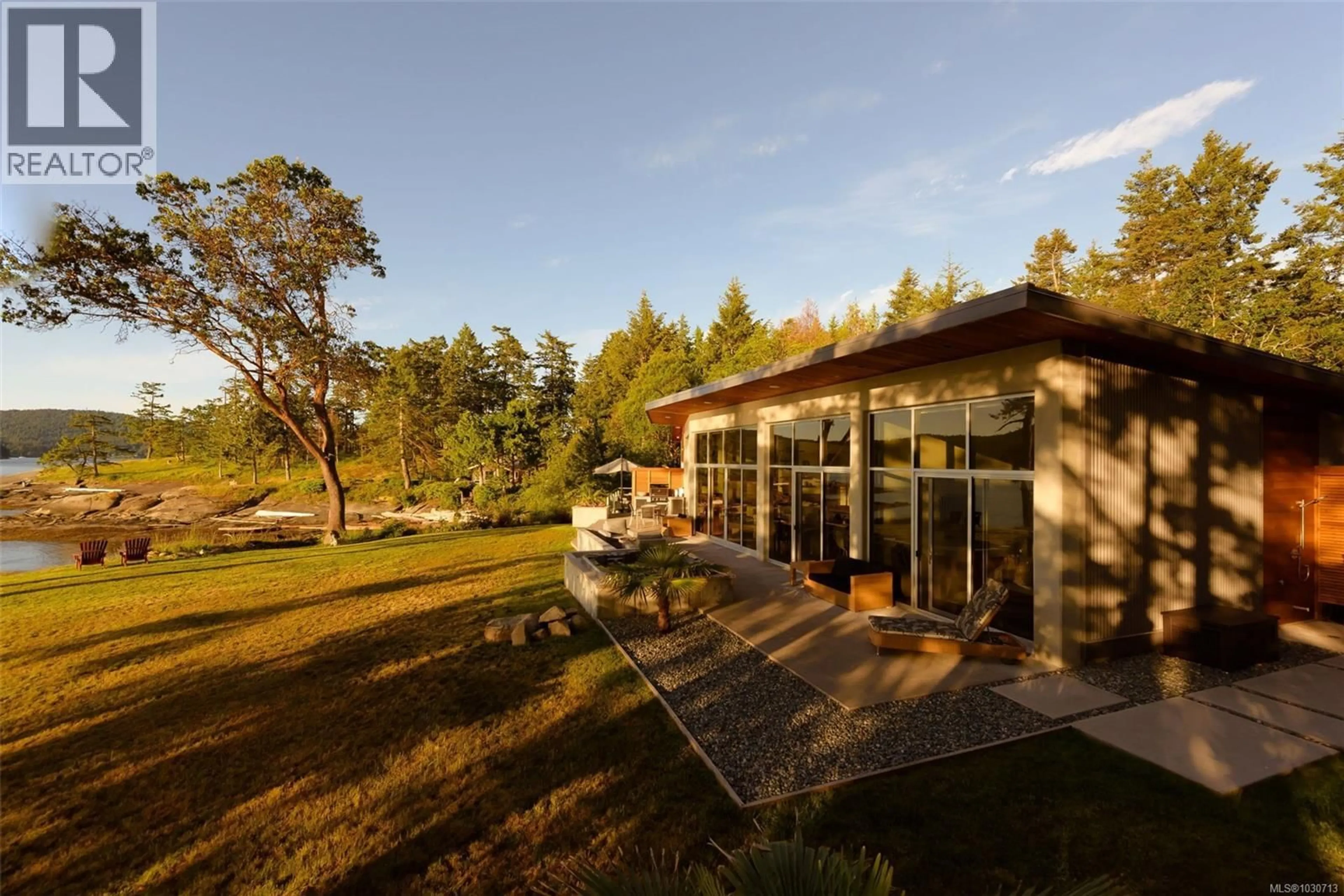 Patio, forest/trees view for 236 GULF DRIVE, Galiano Island British Columbia V0N1P0