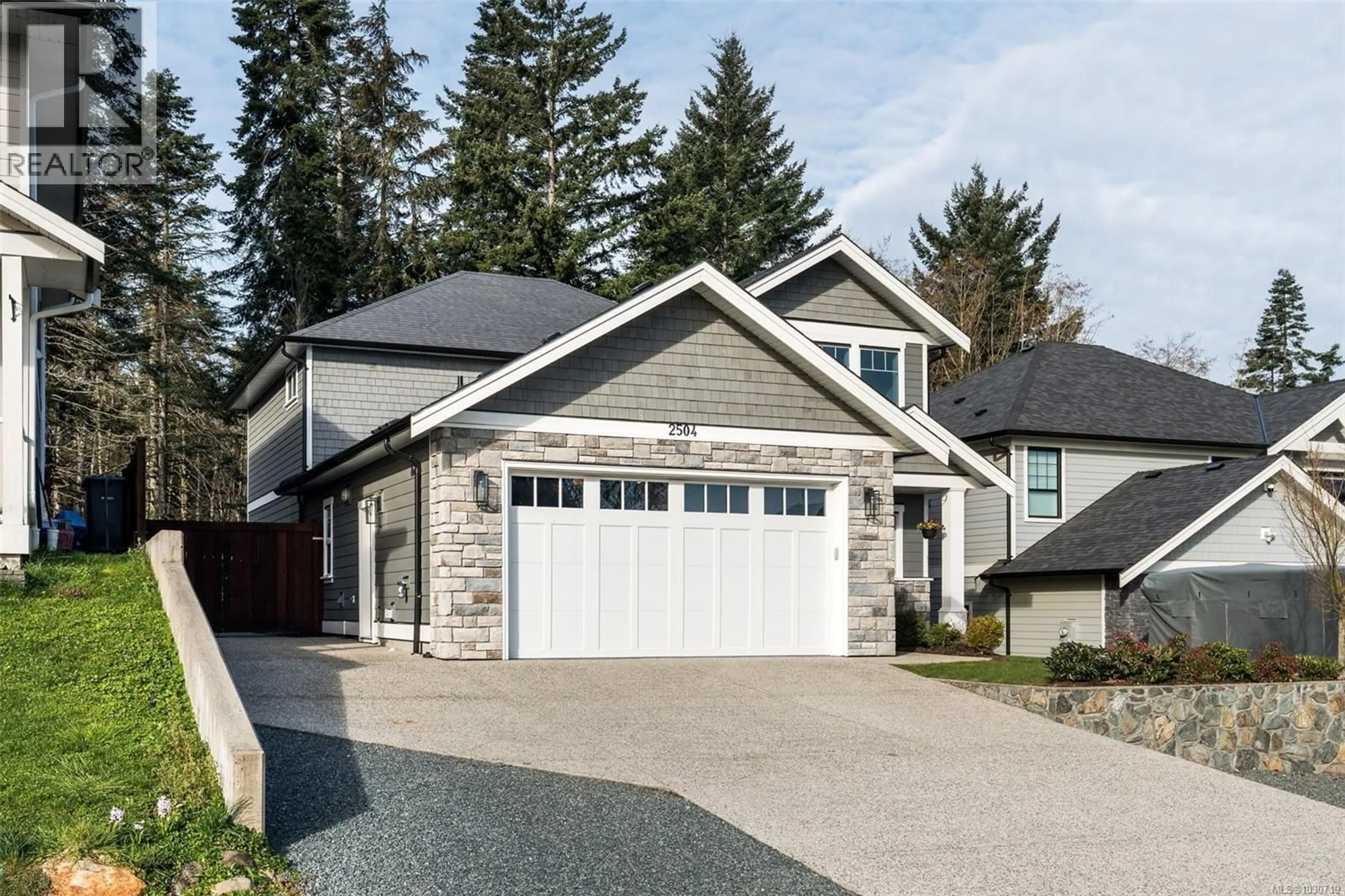 Home with vinyl exterior material, street for 2504 WEST TRAIL COURT, Sooke British Columbia V9Z1P3