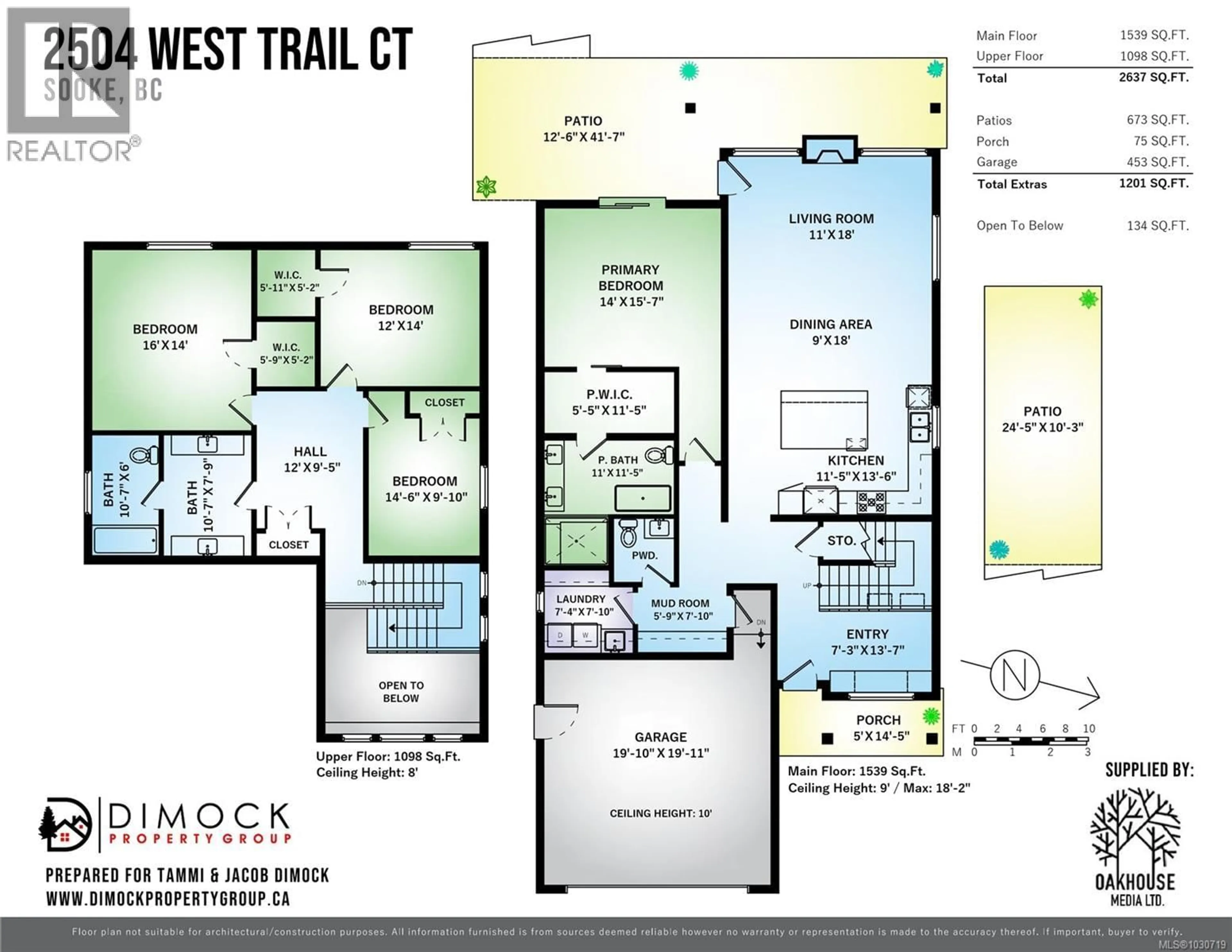Floor plan for 2504 WEST TRAIL COURT, Sooke British Columbia V9Z1P3