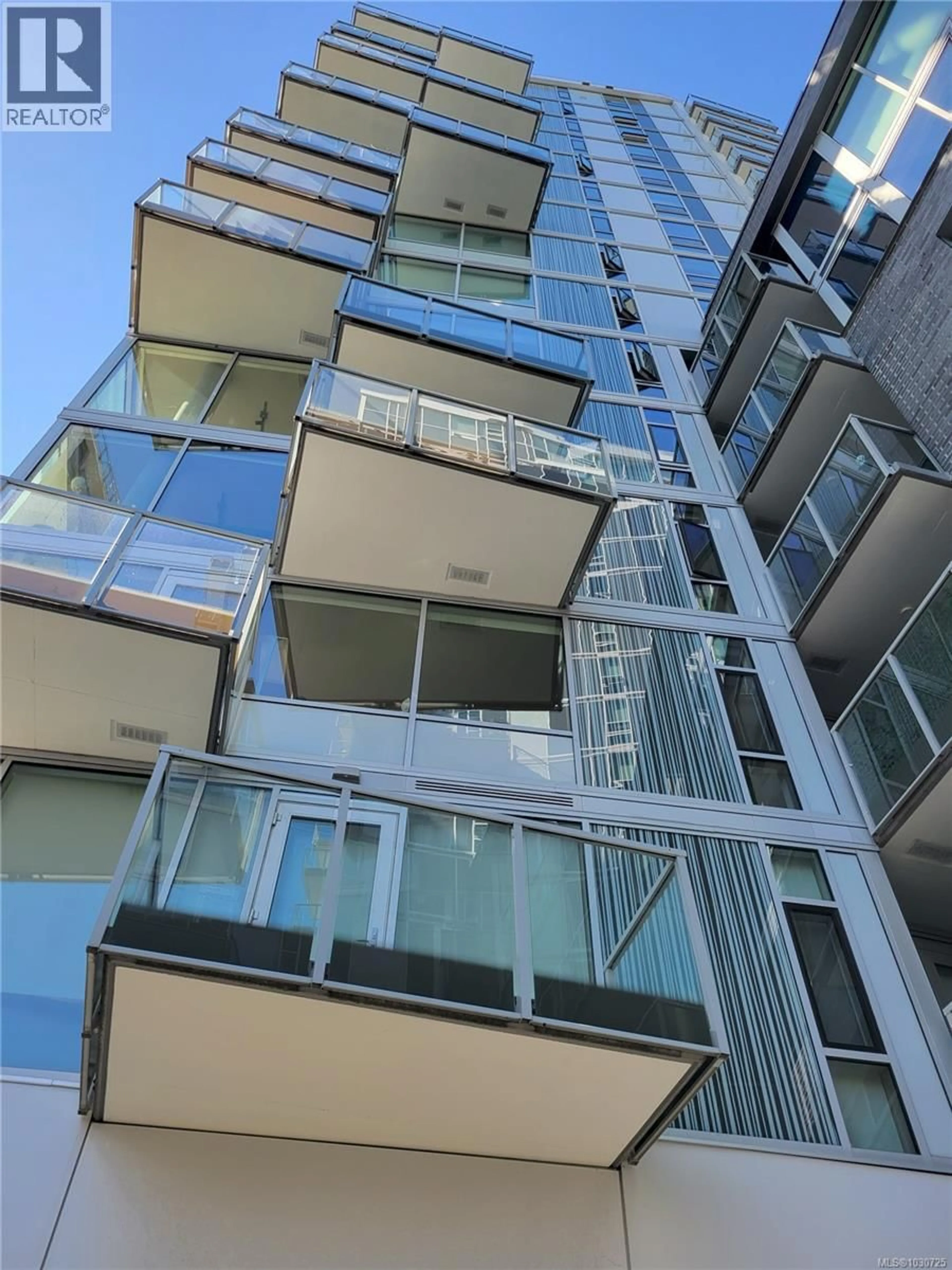 Balcony in the apartment, building for 801 - 989 JOHNSON STREET, Victoria British Columbia V8V0E3