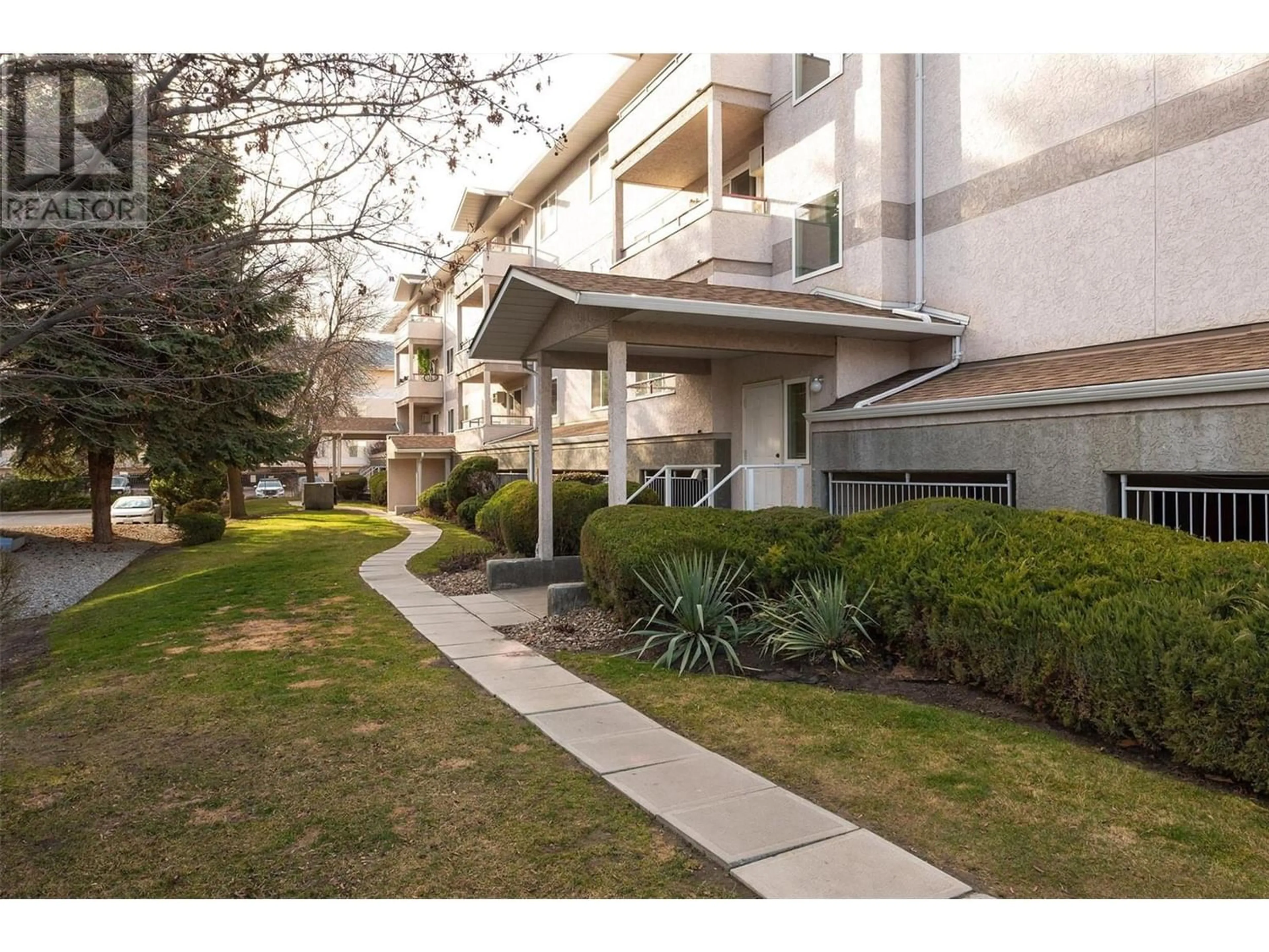 A pic from exterior of the house or condo for 993 KLO Road Unit# 105, Kelowna British Columbia V1Y9L2