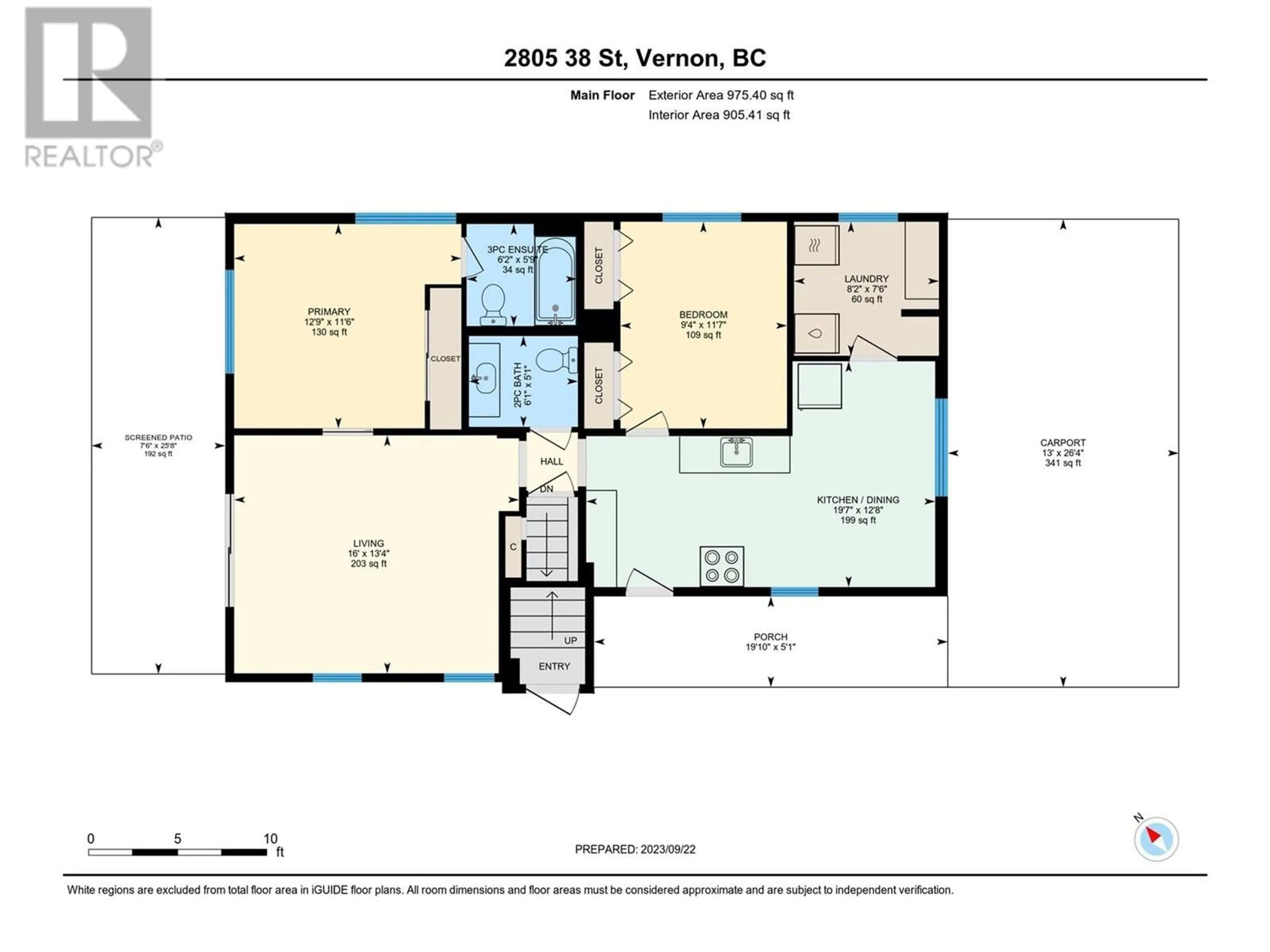 Floor plan for 2805 38 Street, Vernon British Columbia V1T6H5