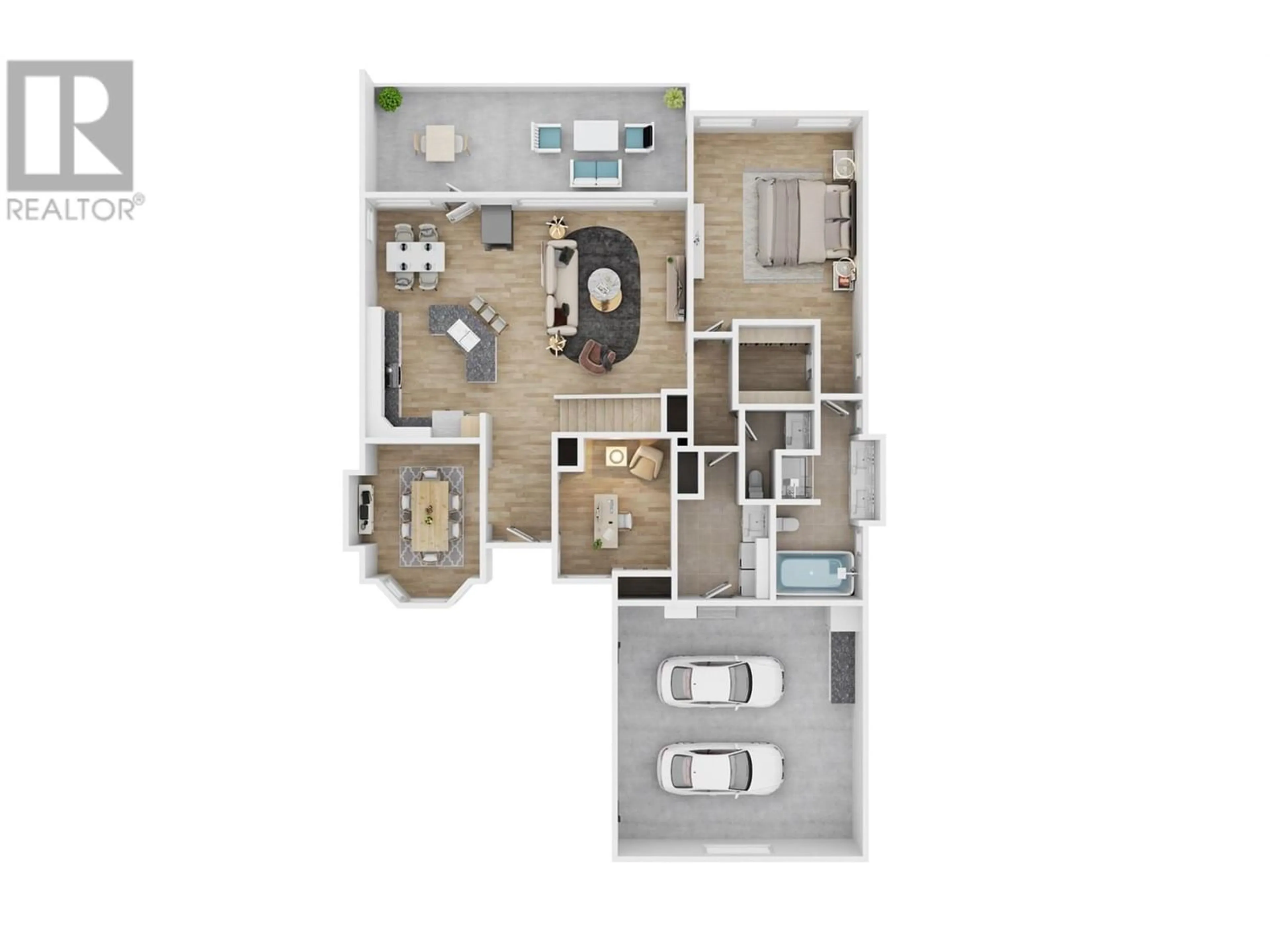 Floor plan for 3468 Ridge Boulevard, West Kelowna British Columbia V4T2V5