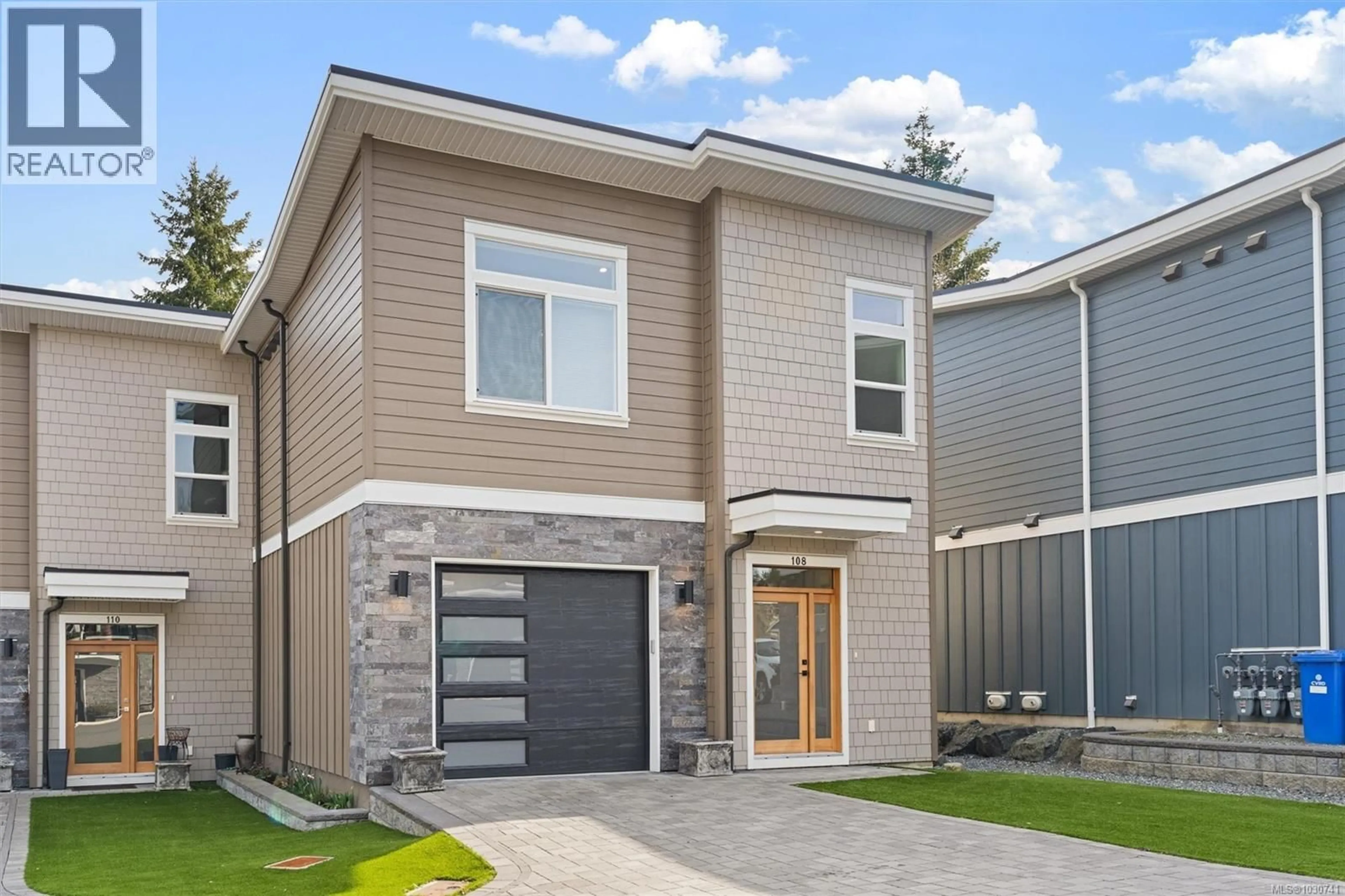 Home with brick exterior material, street for 108 - 4690 CASPIAN PLACE, Cowichan Bay British Columbia V0R1N1