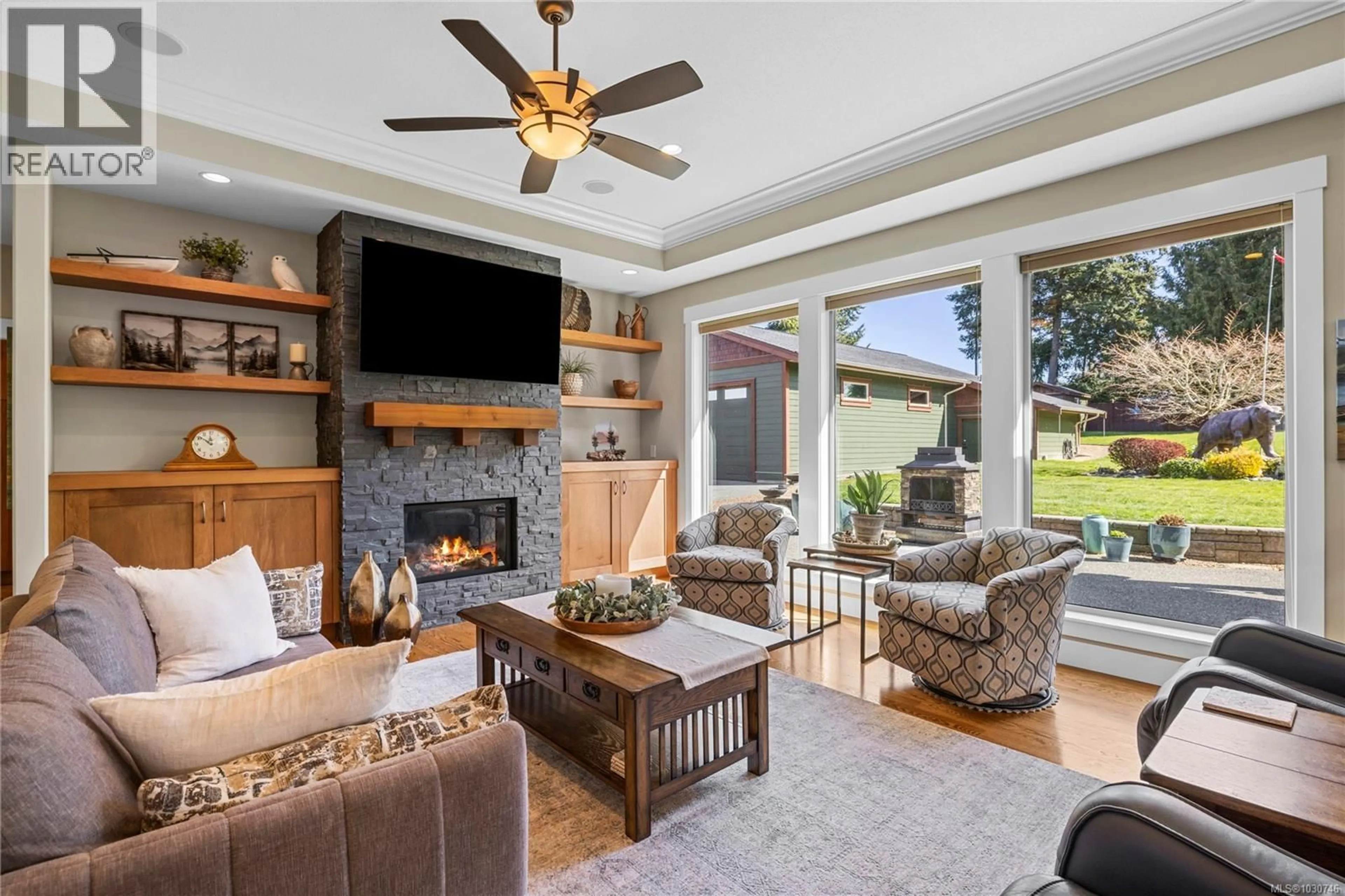 Living room with furniture, unknown for 1520 STONE LAKE DRIVE, Nanoose Bay British Columbia V9P9M6