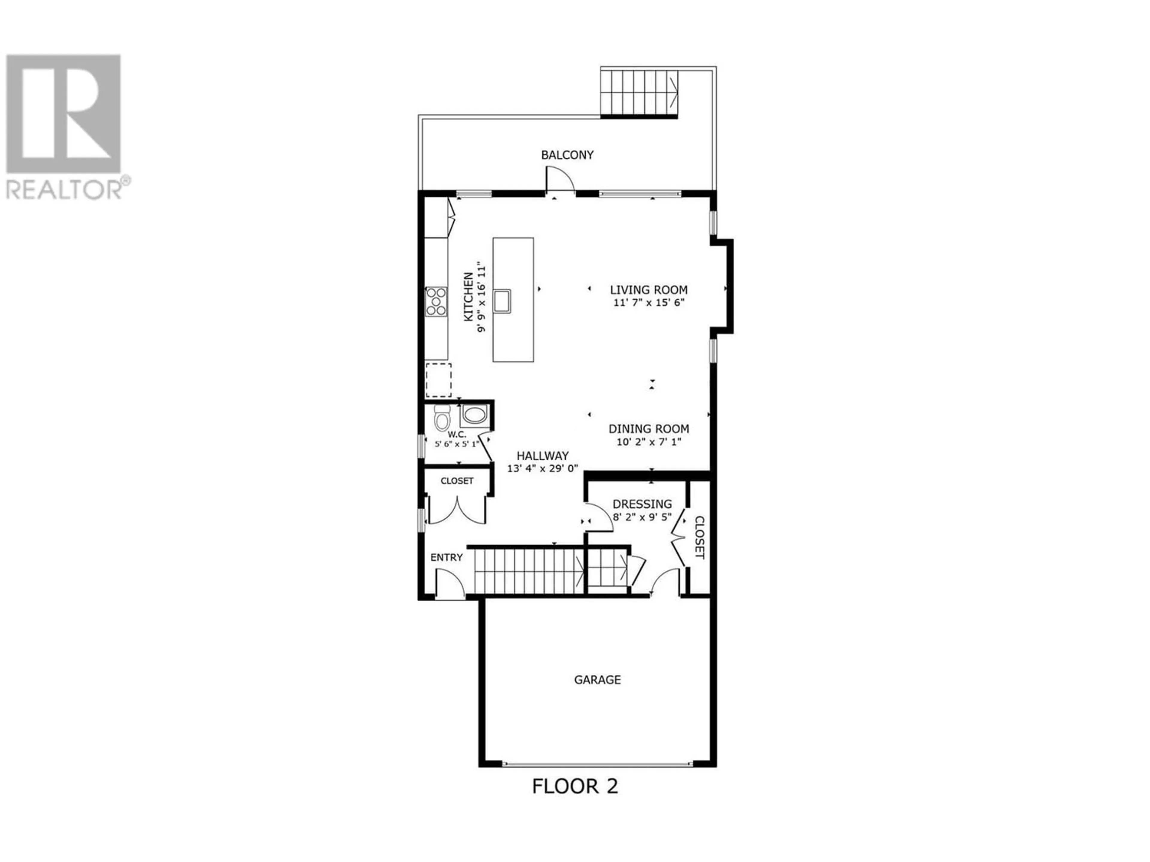 Floor plan for 1864 Viewpoint Crescent, West Kelowna British Columbia V1Z4E1