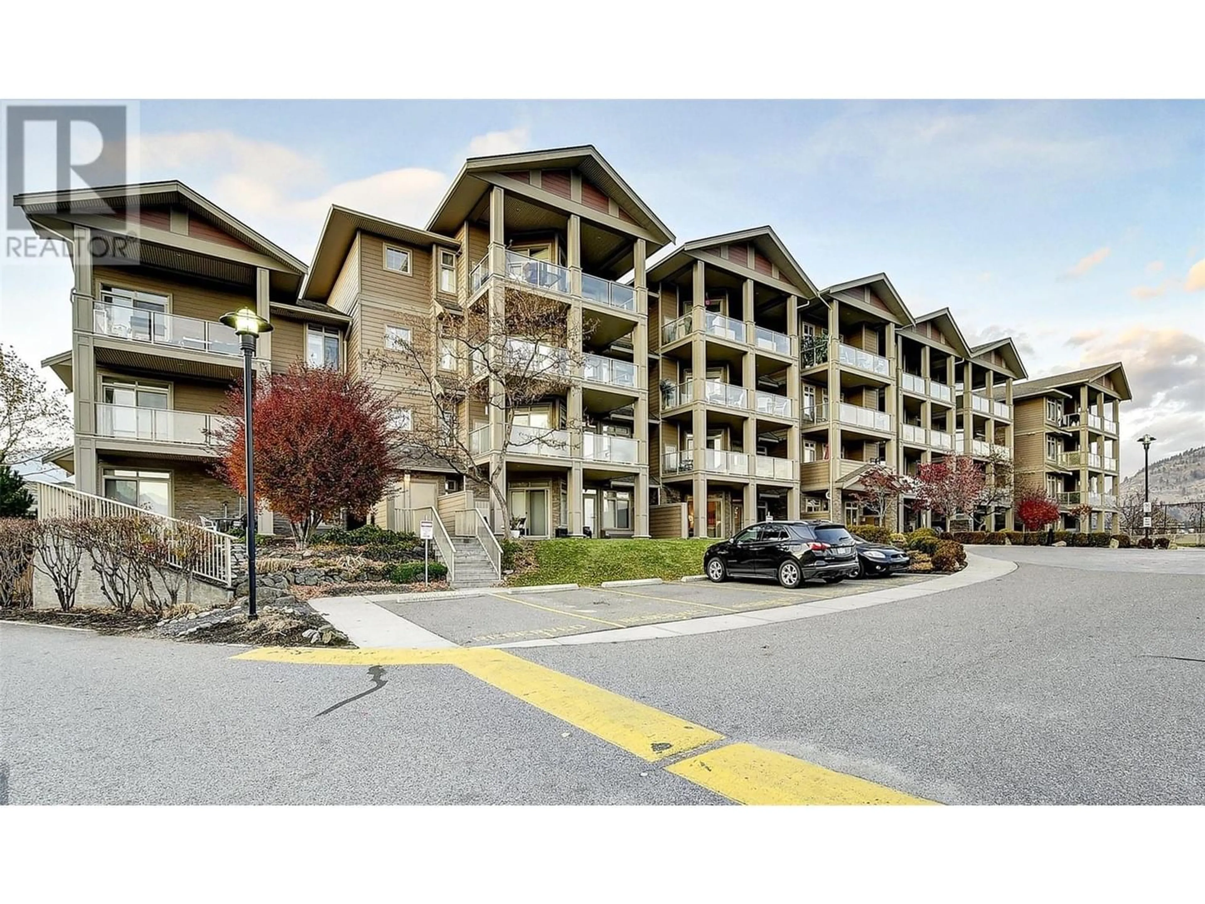 A pic from exterior of the house or condo for 3521 Carrington Road Unit# 110, Westbank British Columbia V4T2Z8