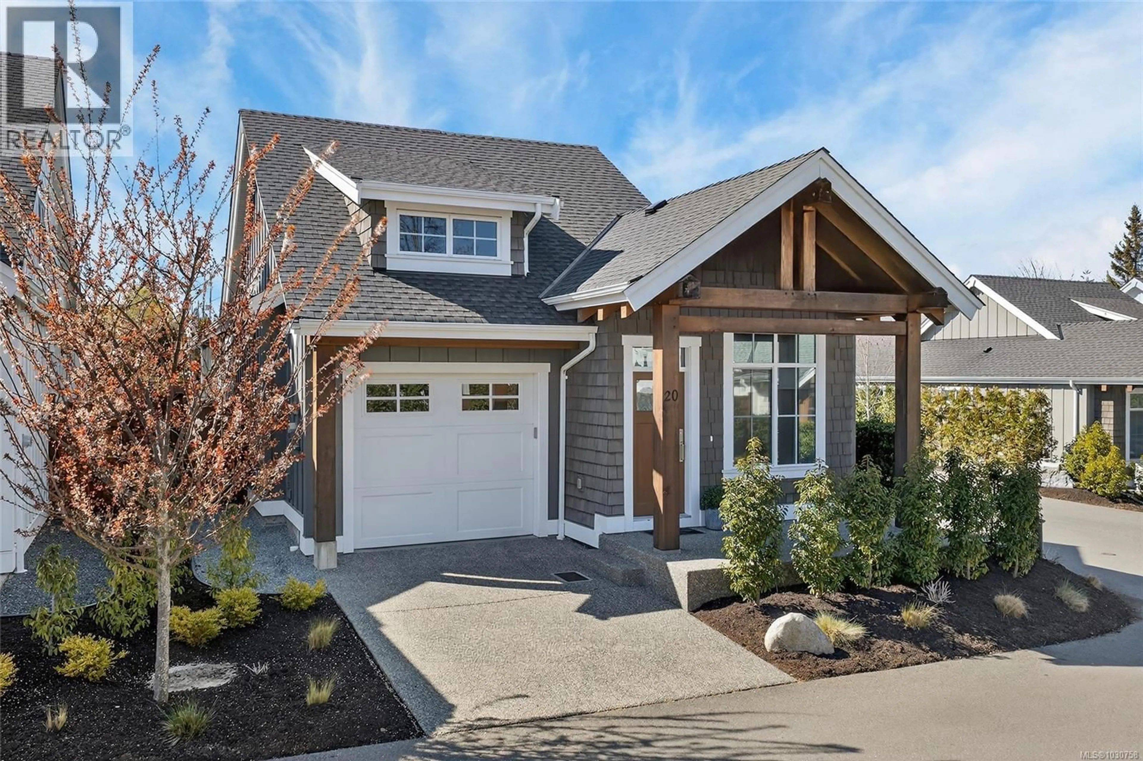 Home with brick exterior material, street for 20 - 846 ACKERMAN ROAD, French Creek British Columbia V9P1A7