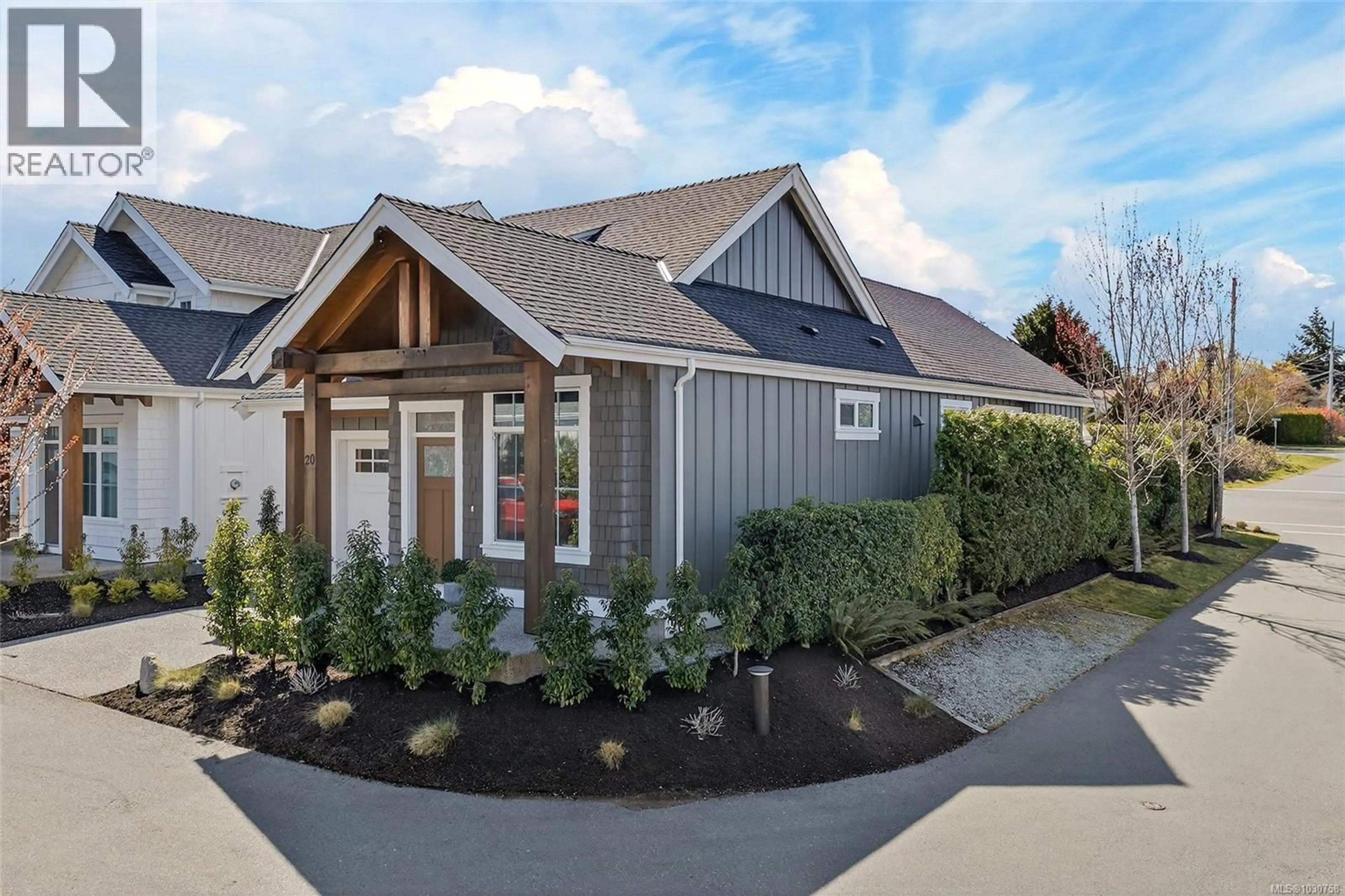 Home with vinyl exterior material, street for 20 - 846 ACKERMAN ROAD, French Creek British Columbia V9P1A7