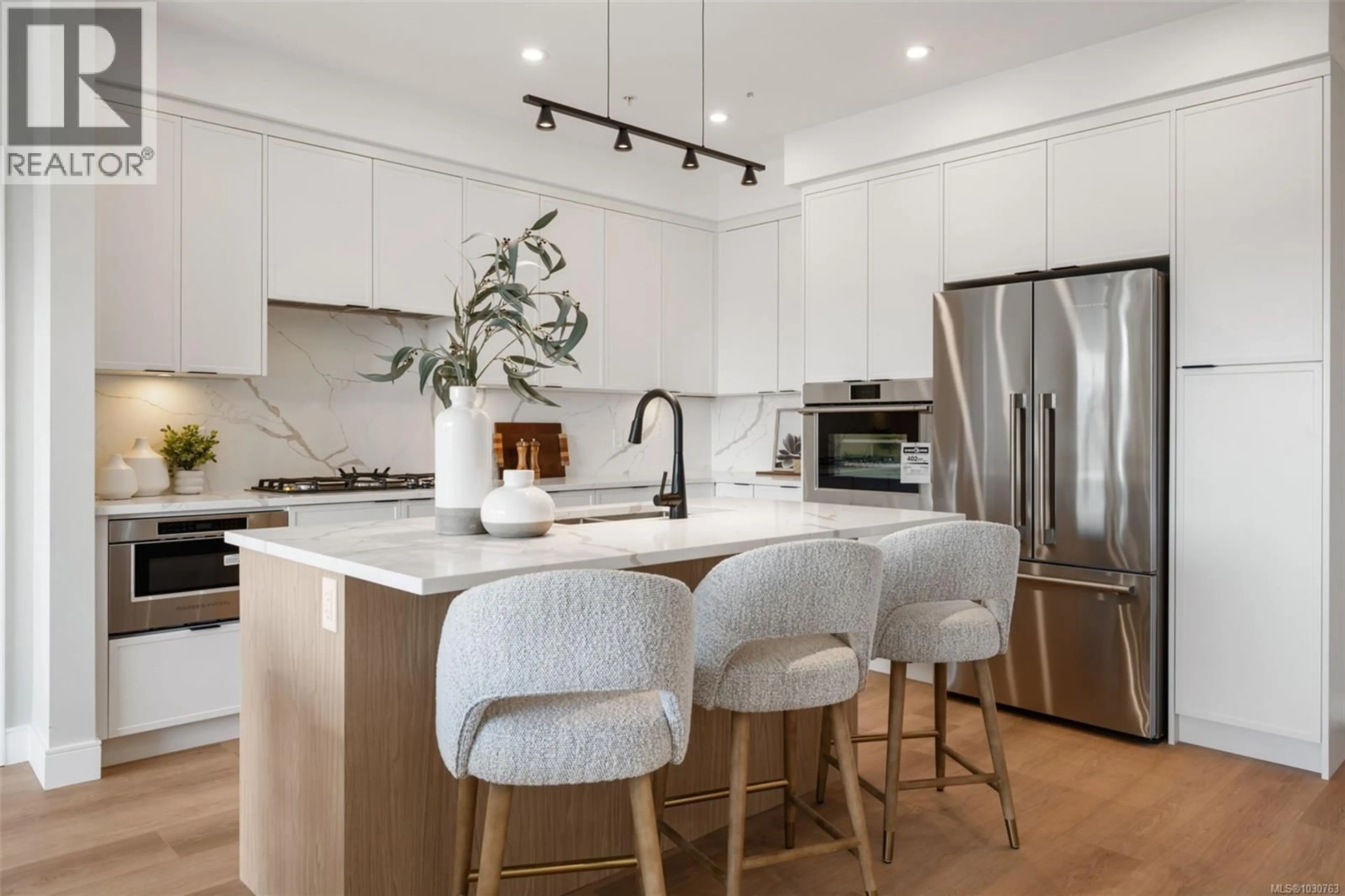 Contemporary kitchen, unknown for 214 - 1810 SELENITE PLACE, Langford British Columbia V0V0V0