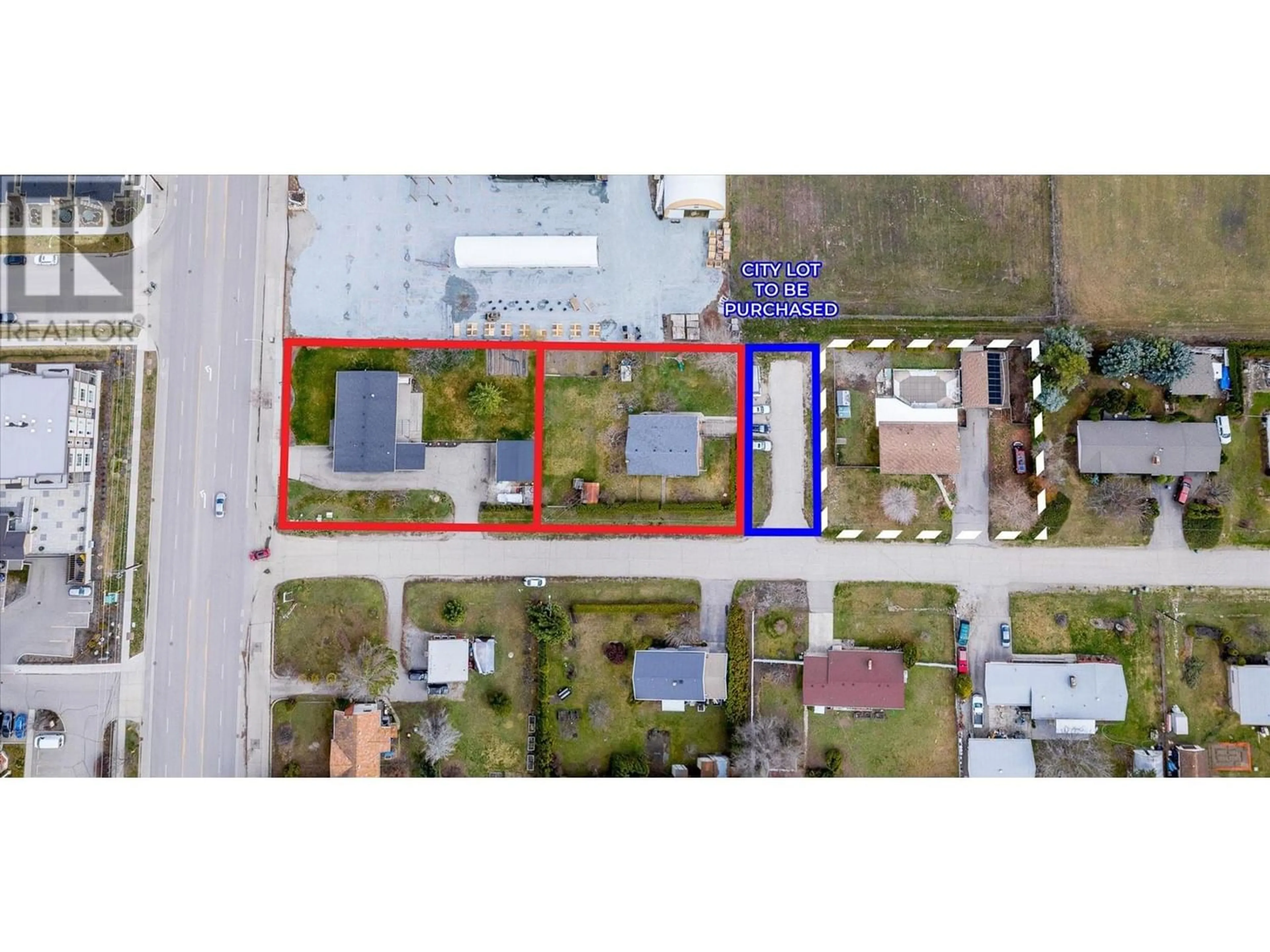 Frontside or backside of a home, the street view for 1599 K.L.O. Road Lot# 4, Kelowna British Columbia V1W3P3