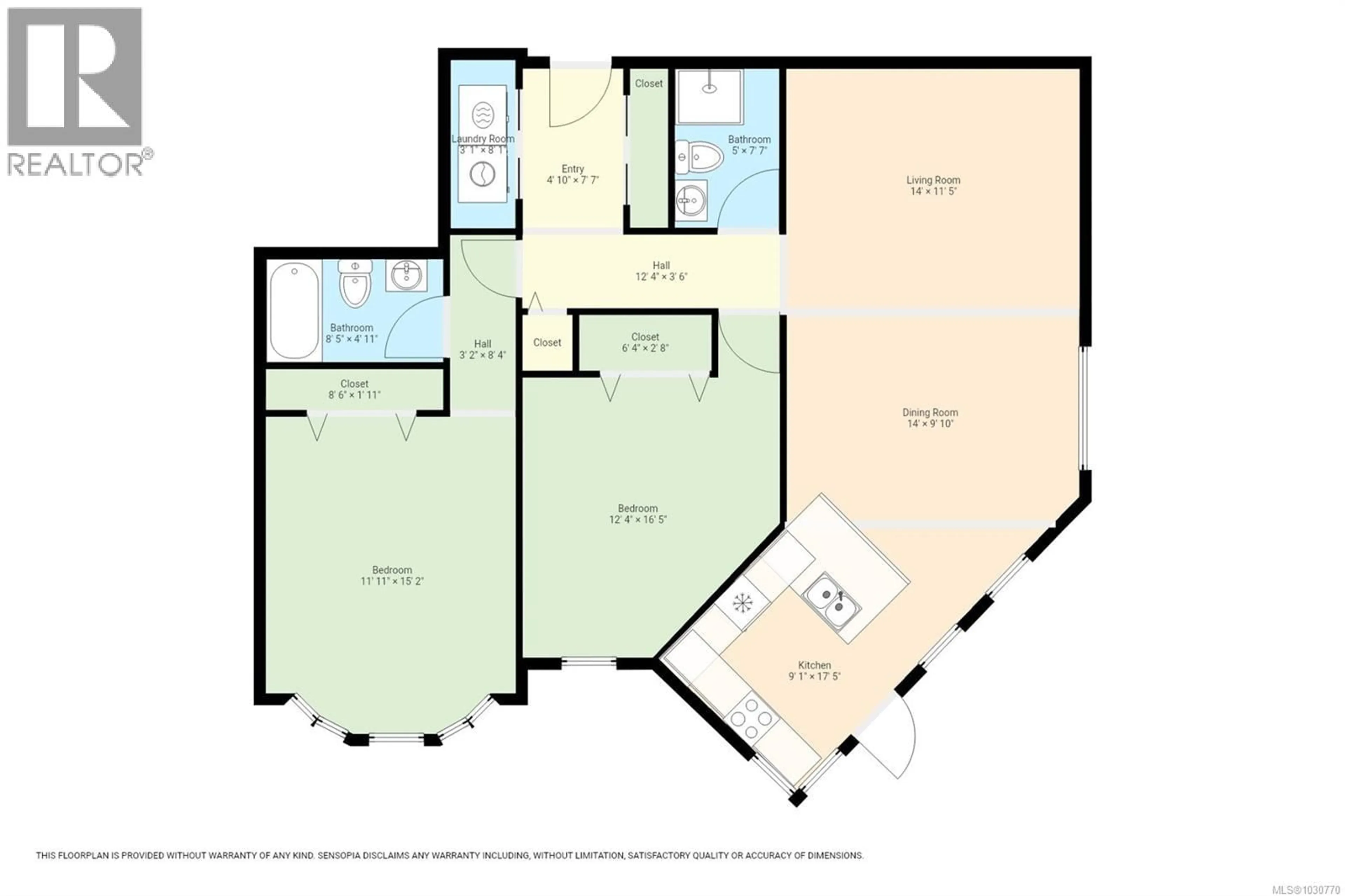 Floor plan for 1401 - 27 ISLAND HIGHWAY SOUTH, Campbell River British Columbia V9P1A2