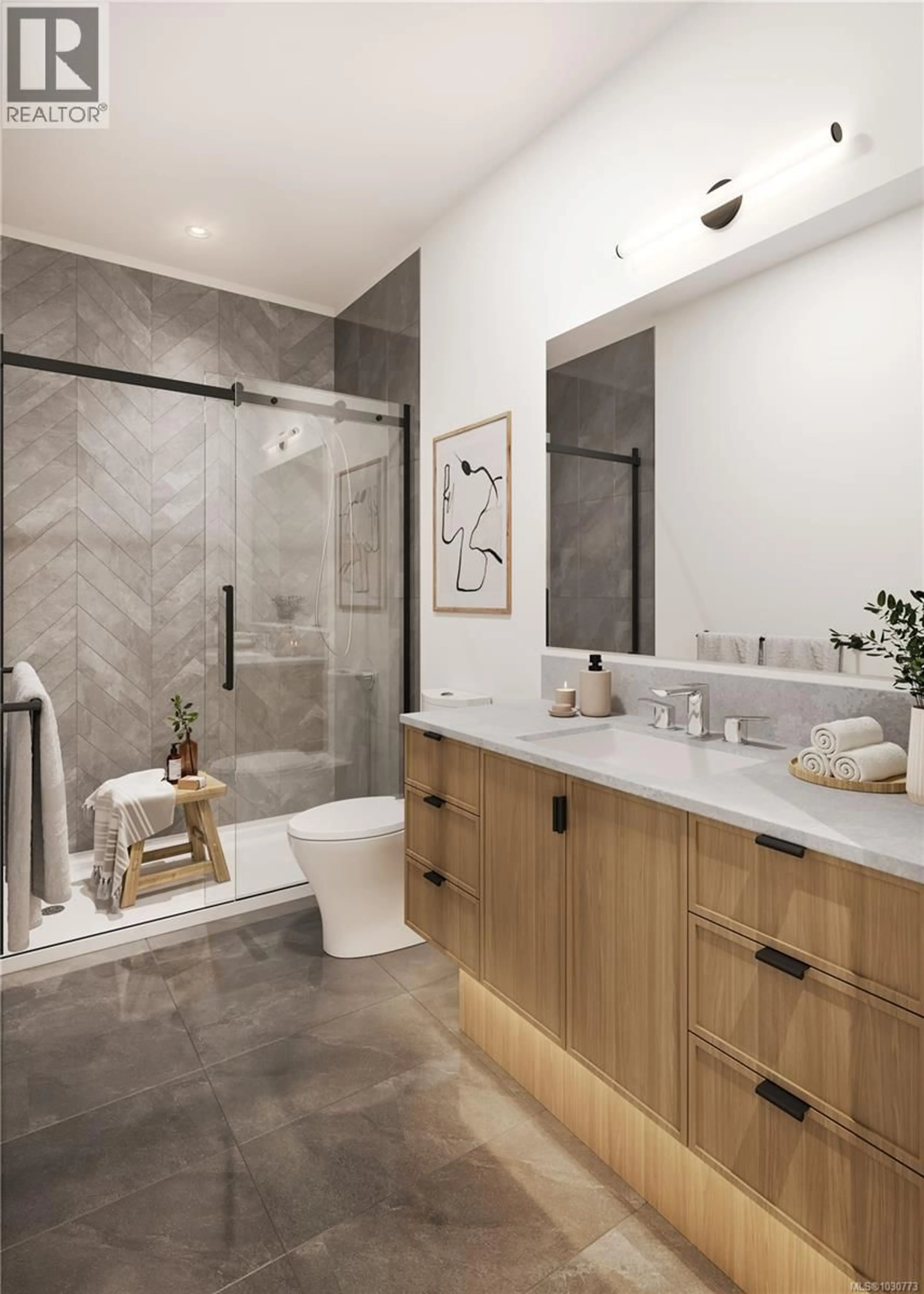 Contemporary bathroom, ceramic/tile floor for 212 - 3226 SHELBOURNE STREET, Saanich British Columbia V8P5G8