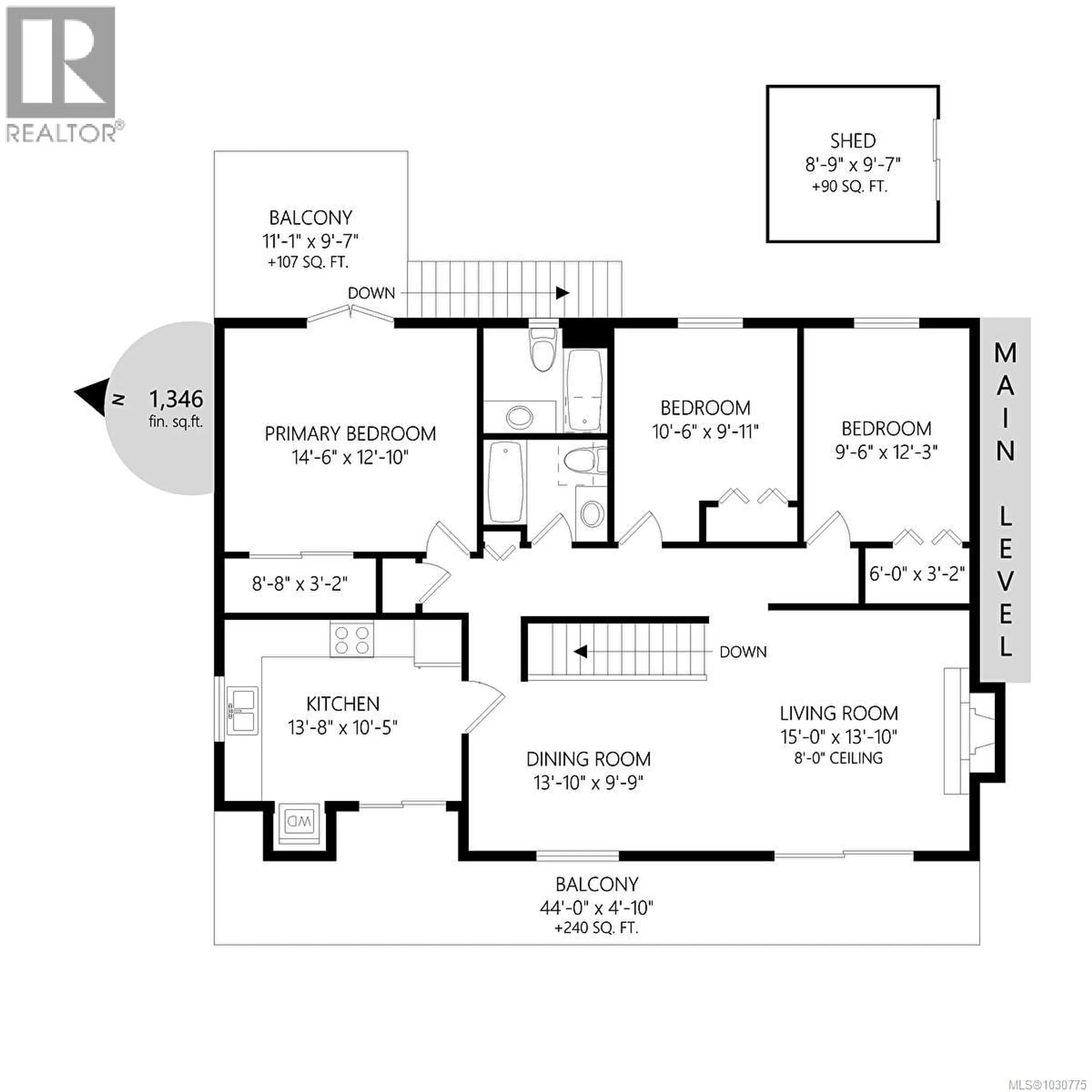 Floor plan for 631 JOLLY PLACE, Saanich British Columbia V8Z6R9