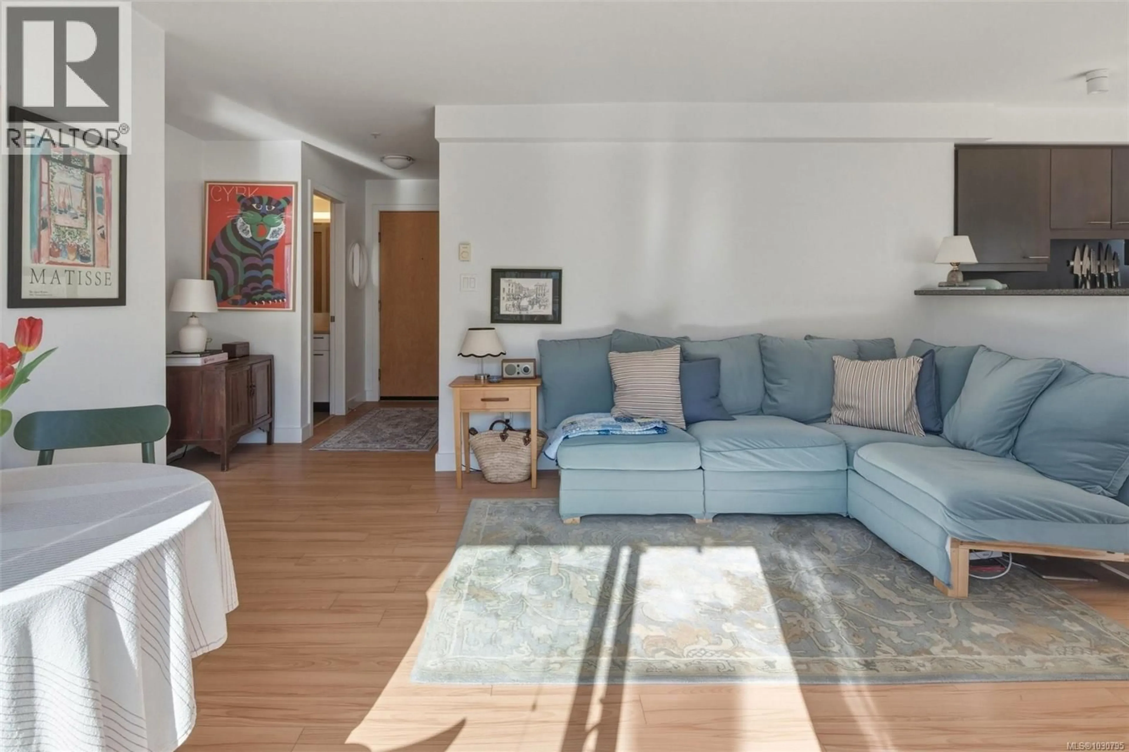 Living room with furniture, unknown for 303 - 356 GORGE ROAD EAST, Victoria British Columbia V8T2W2