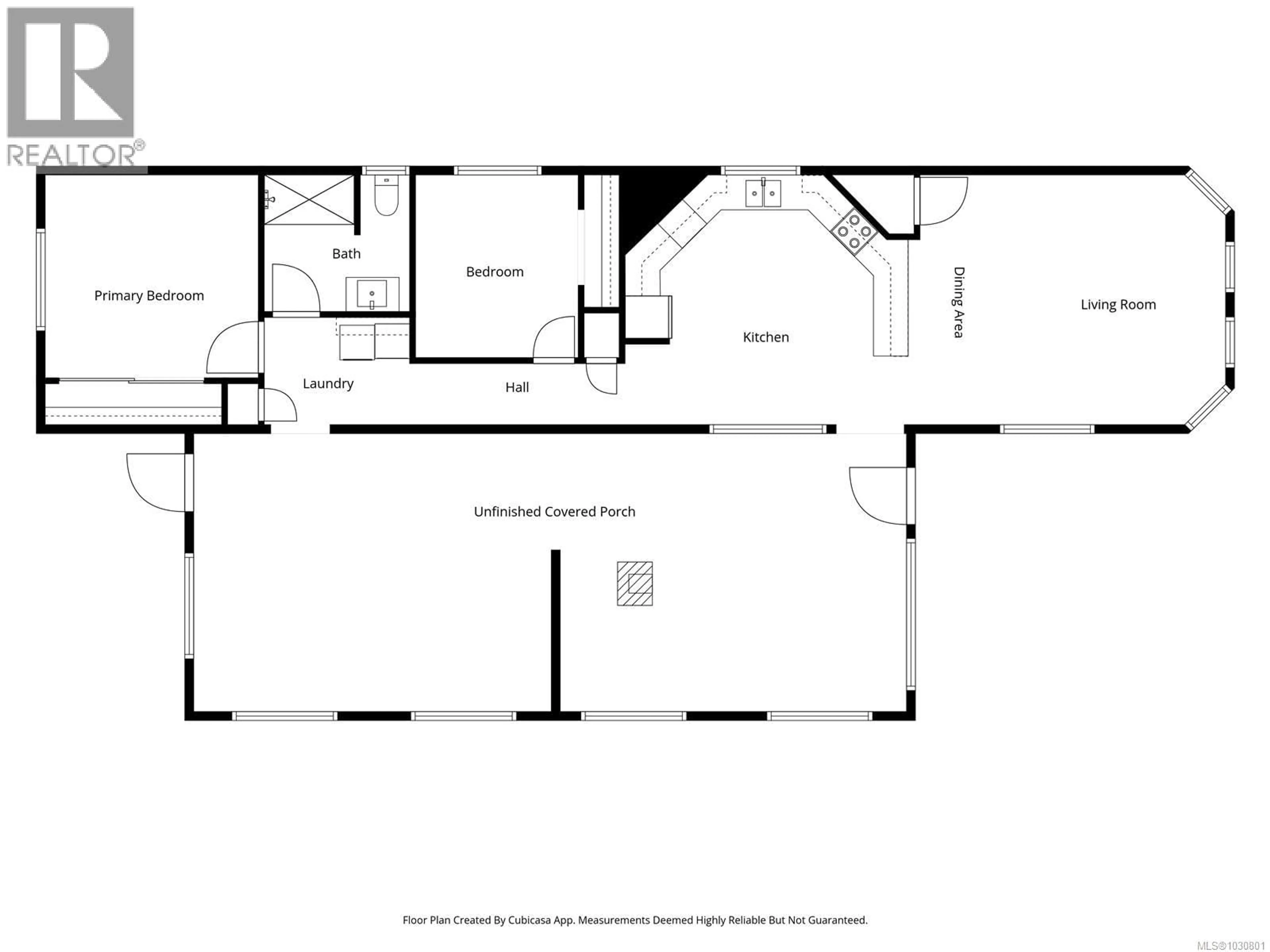 Floor plan for 2 - 2390 PACIFIC RIM HIGHWAY, Ucluelet British Columbia V0R3A0