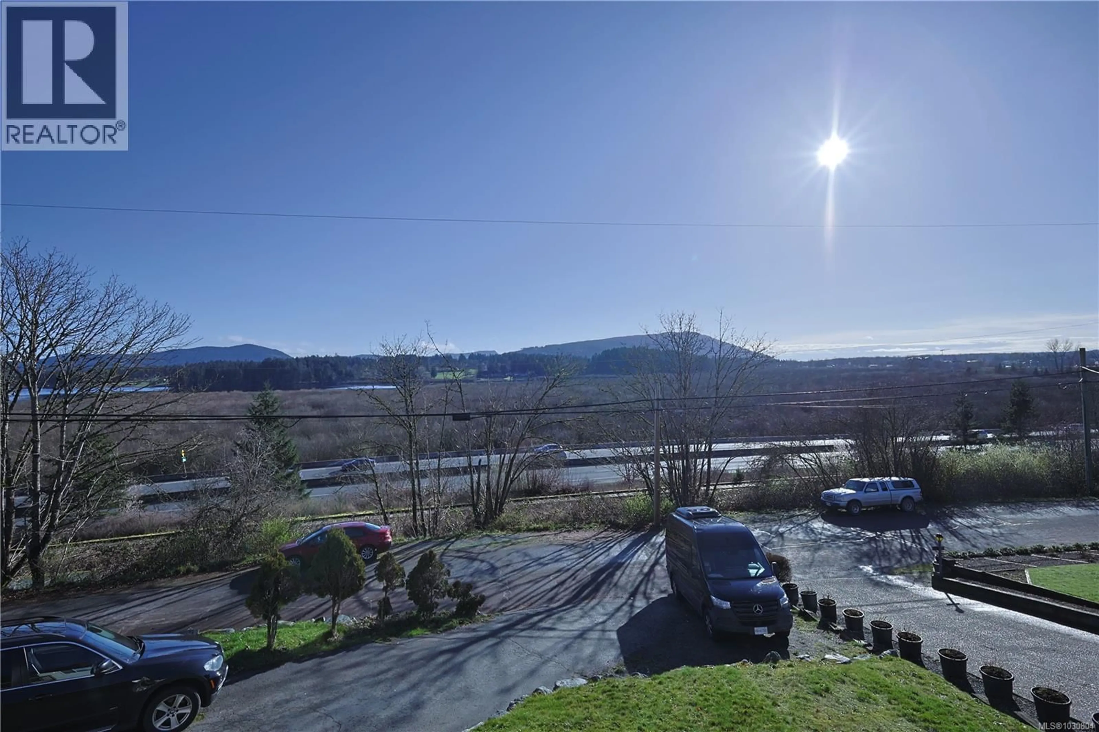 A pic from outside/outdoor area/front of a property/back of a property/a pic from drone, mountain view for 6180 ALINGTON ROAD, Duncan British Columbia V9L2E9