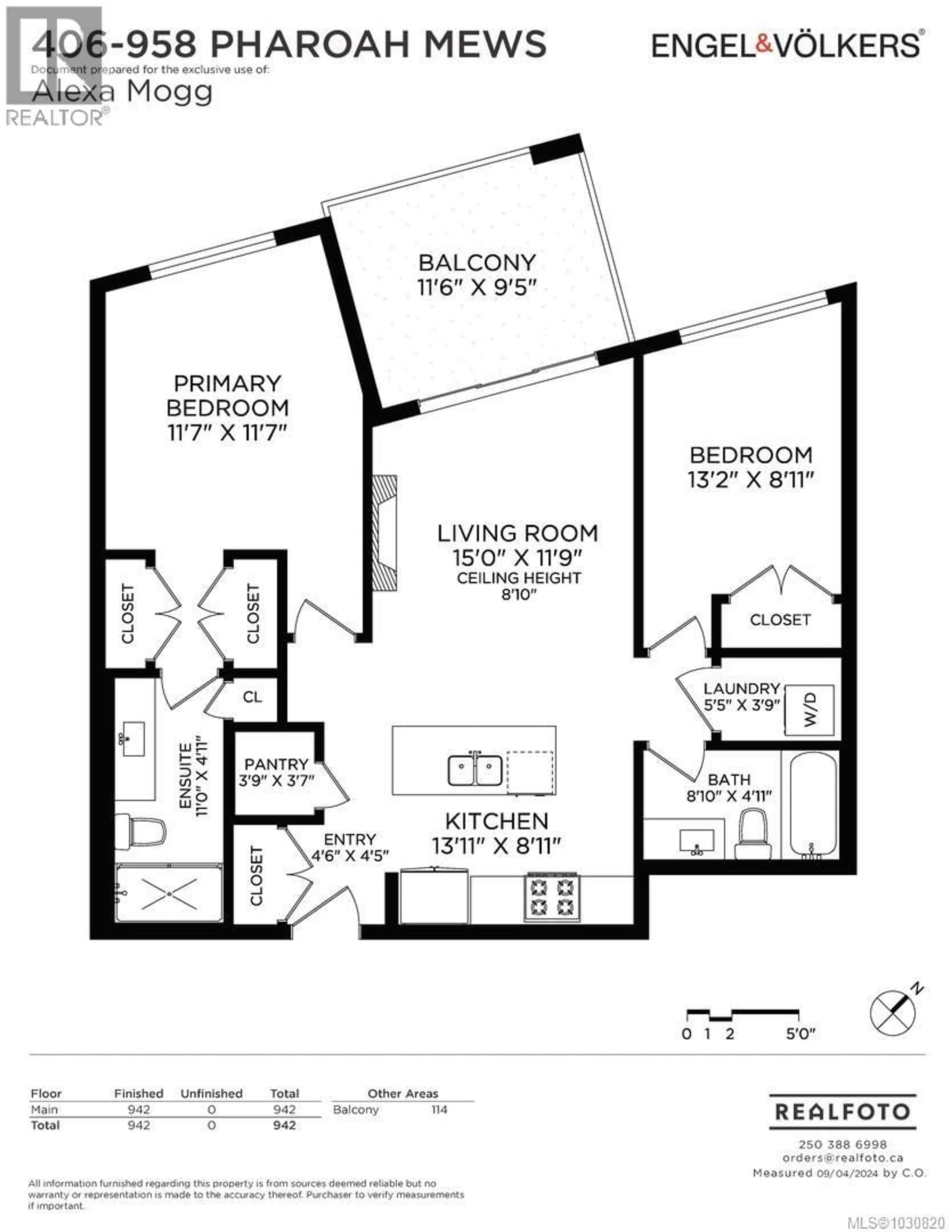 Floor plan for 406 - 958 PHAROAH MEWS, Langford British Columbia V9B7A1