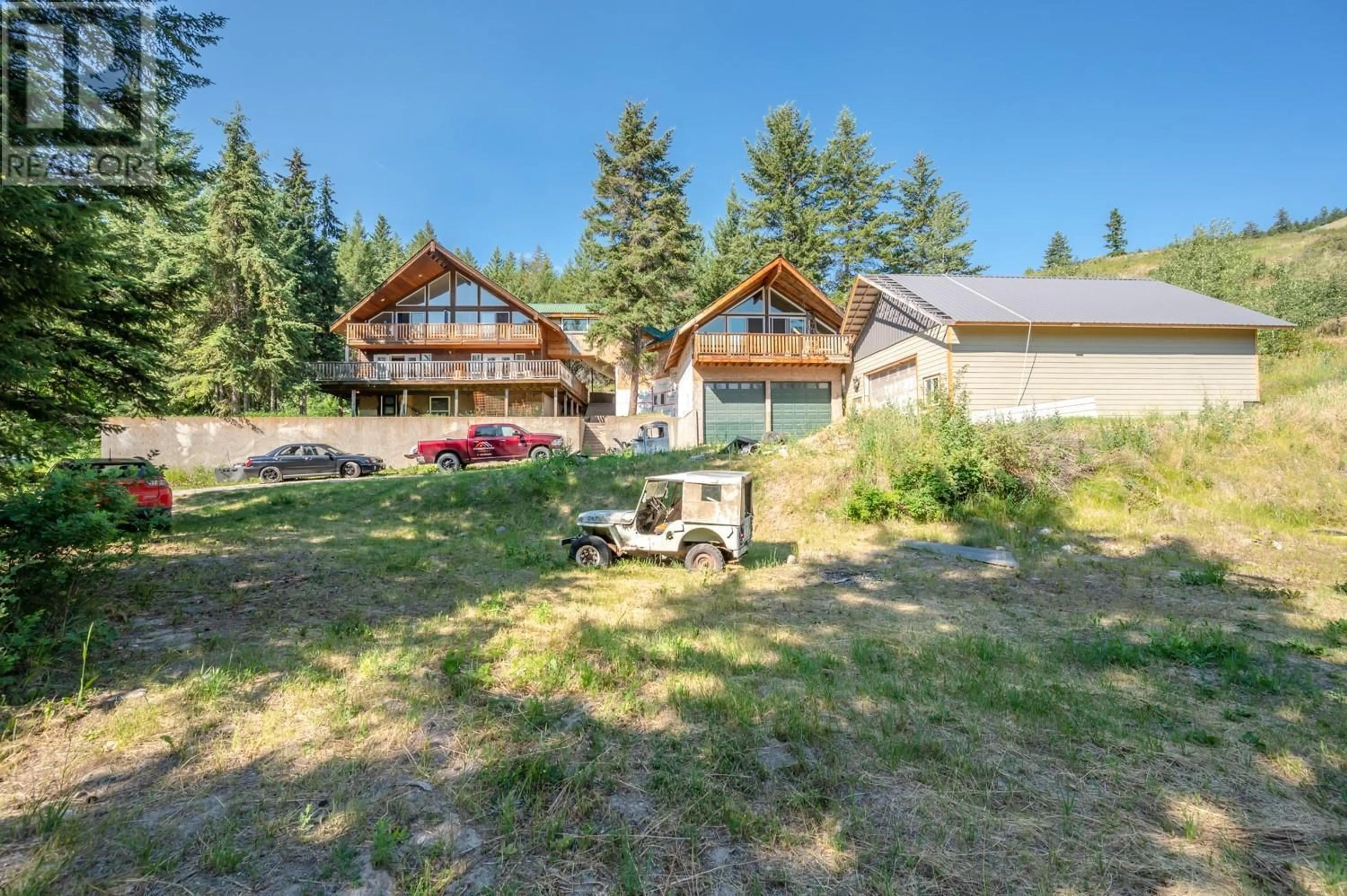 Outside view for 842 Grand Oro Road, Kaleden British Columbia V0H1K0