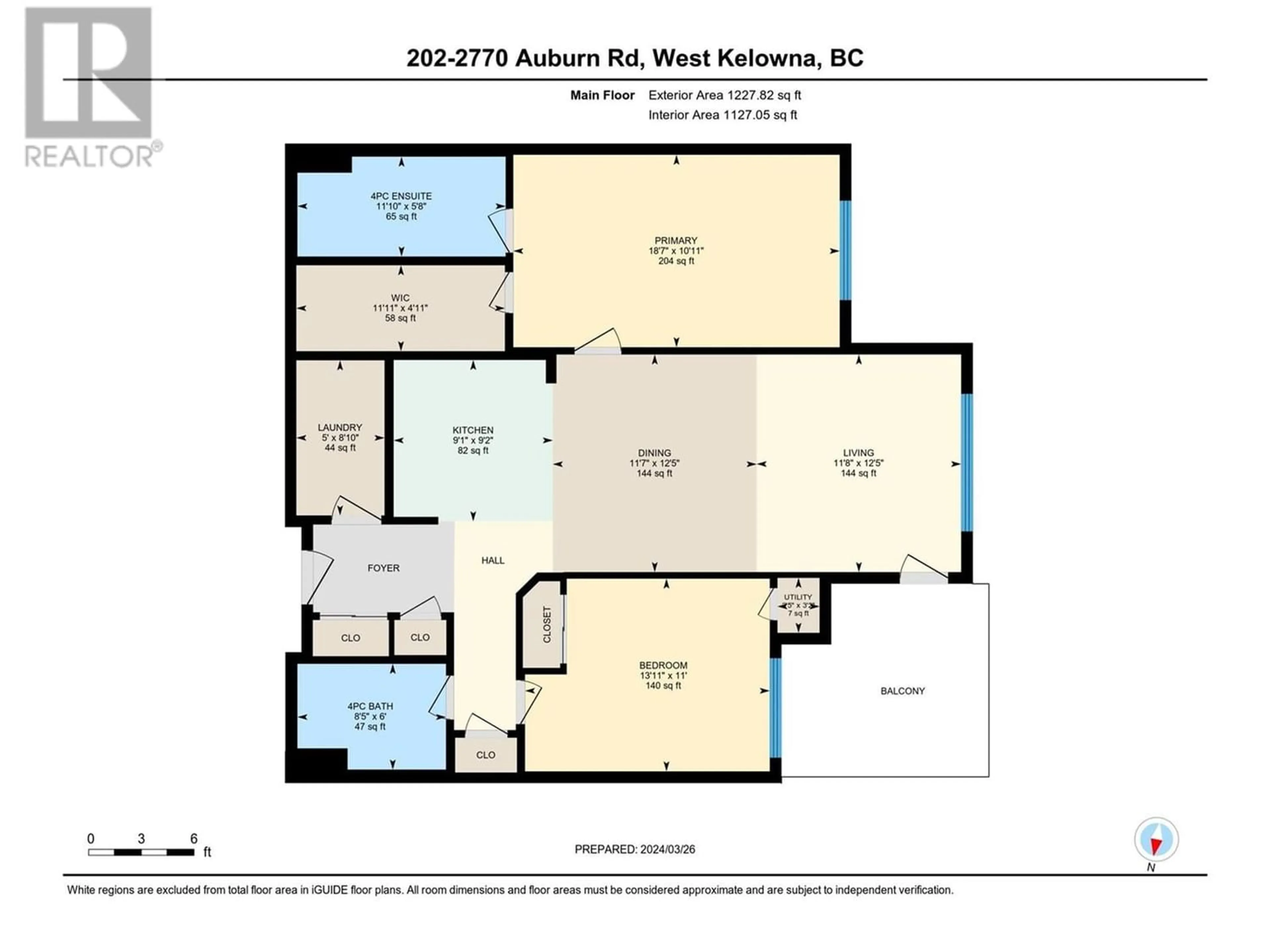 Floor plan for 2770 Auburn Road Unit# 202, West Kelowna British Columbia V4T4C2