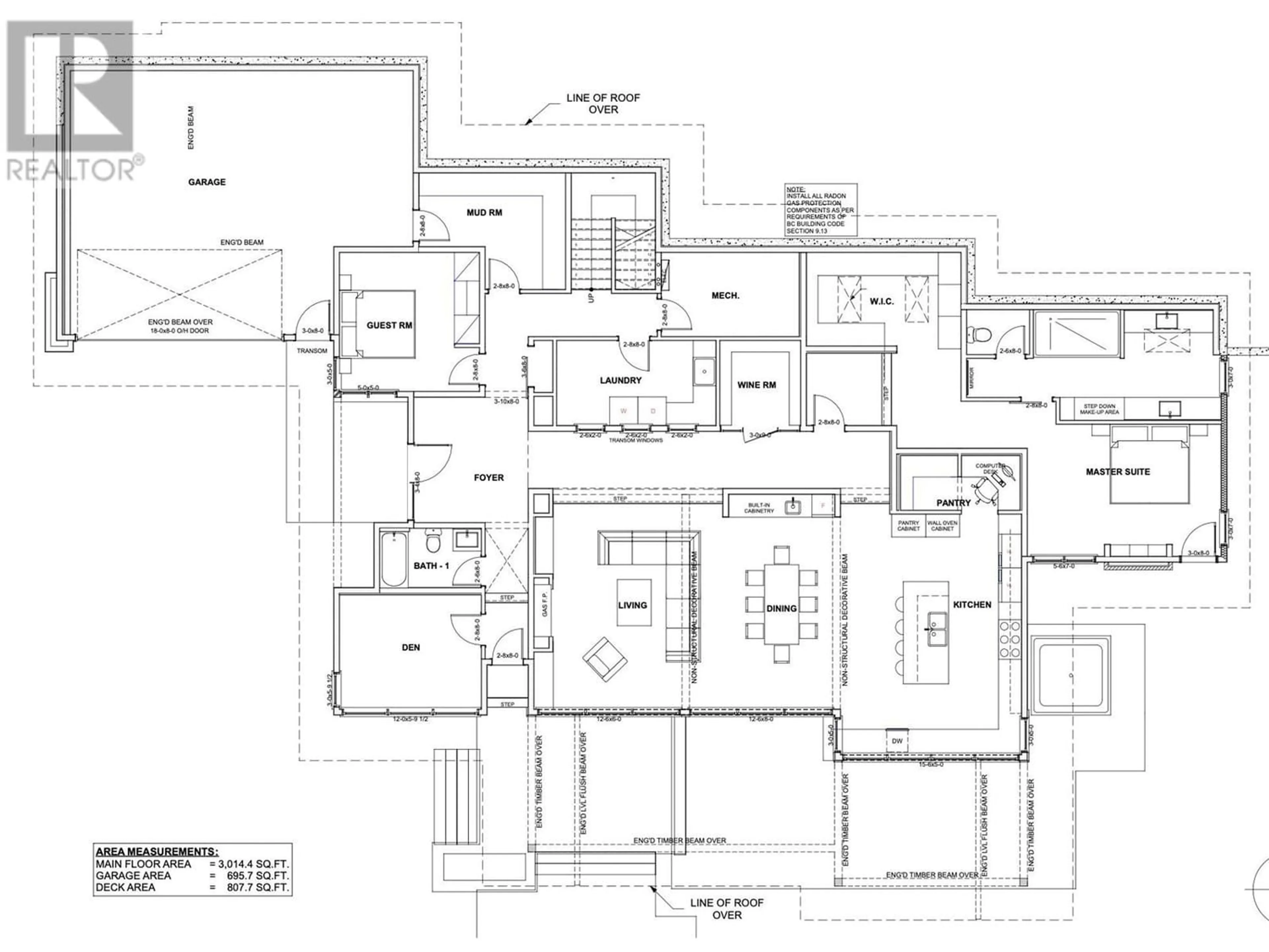 Floor plan for Lot 4 Lakeshore Road Lot# 4, Kelowna British Columbia V1W4J5