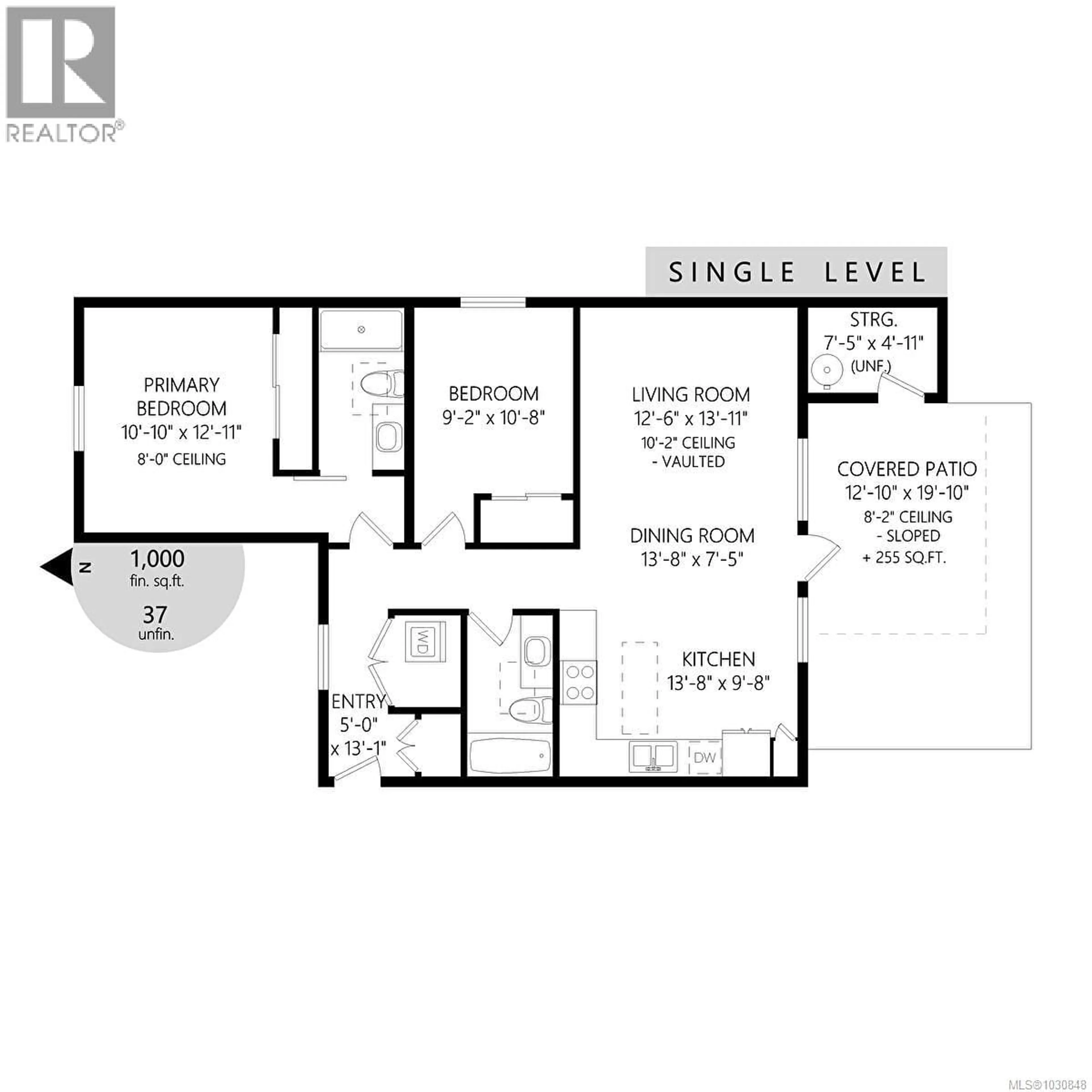 Floor plan for 24 - 7650 QWUC CHUS LANE, Central Saanich British Columbia V8M0B4