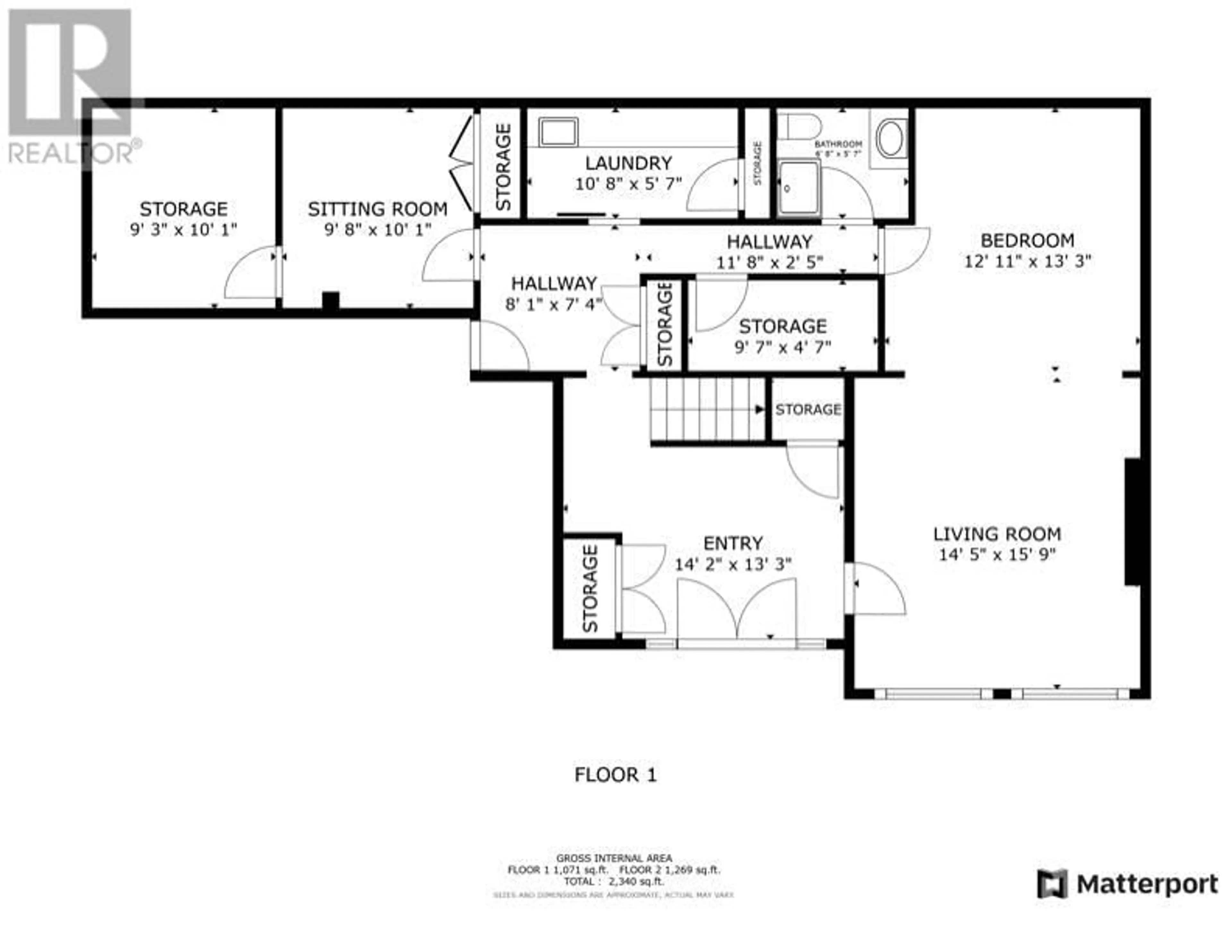 Floor plan for 3065 Sunnyview Road, Vernon British Columbia V1H1B5