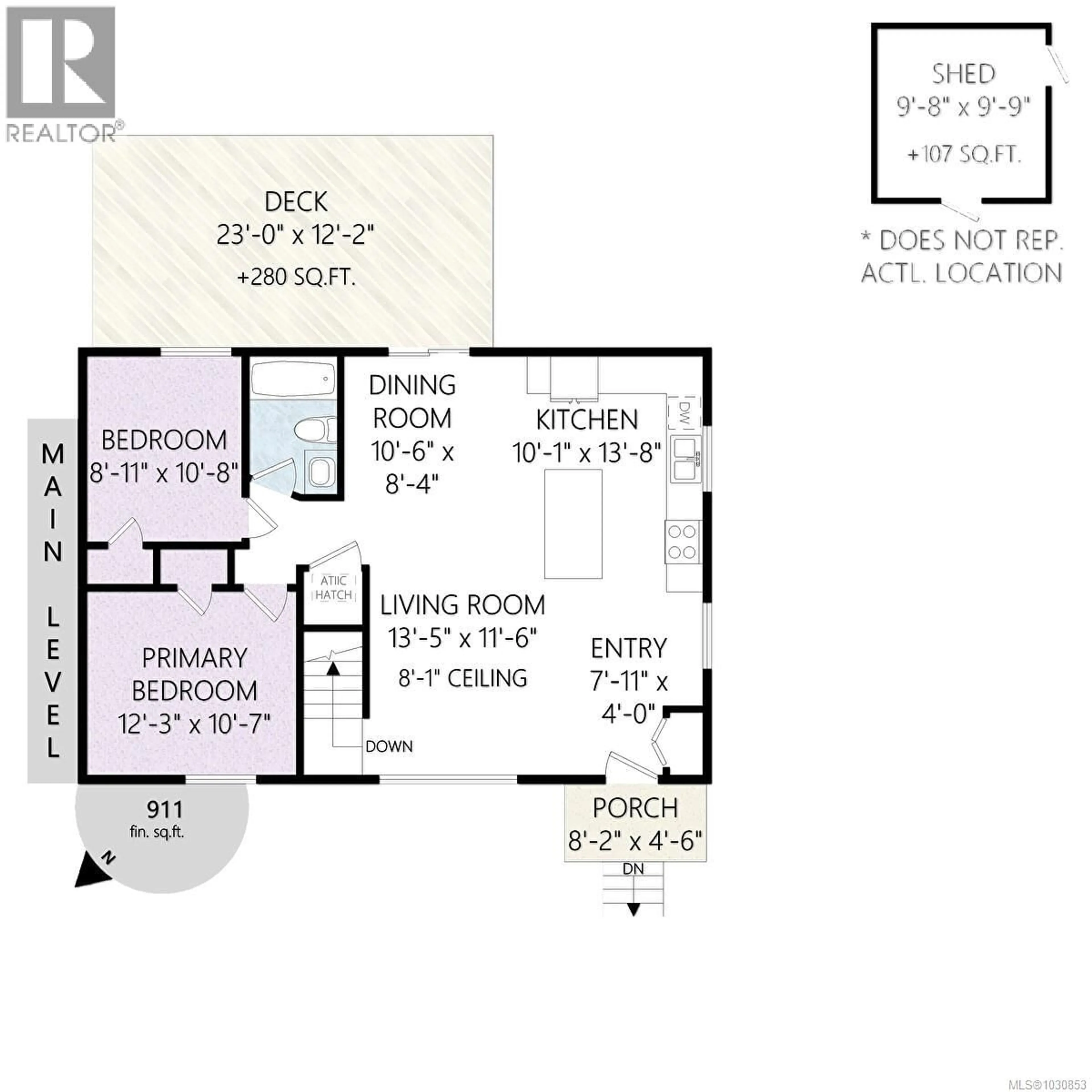 Floor plan for 2951 CEDAR HILL ROAD, Victoria British Columbia V8T3H8