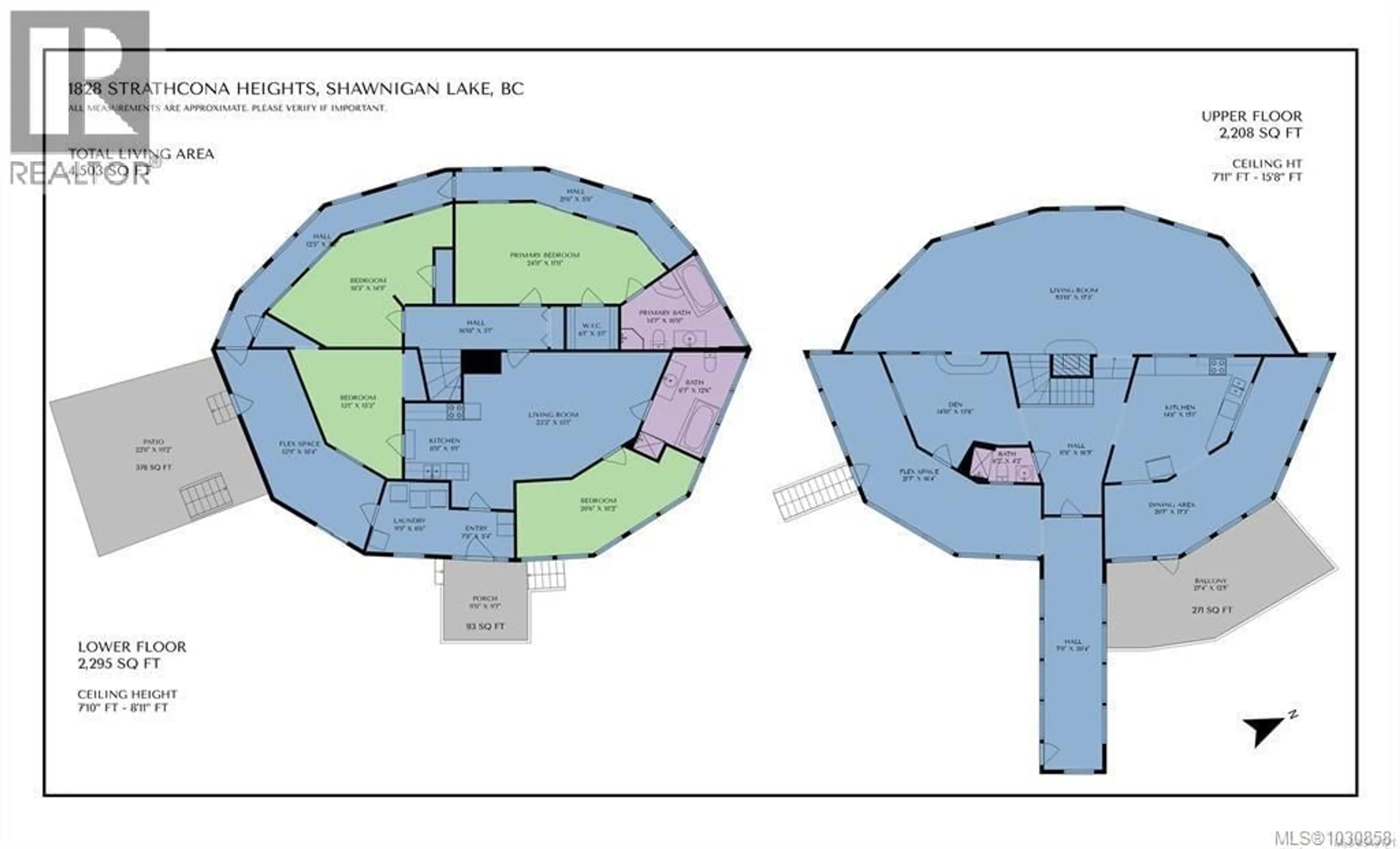 Floor plan for 1828 STRATHCONA HEIGHTS, Shawnigan Lake British Columbia V8H2A9