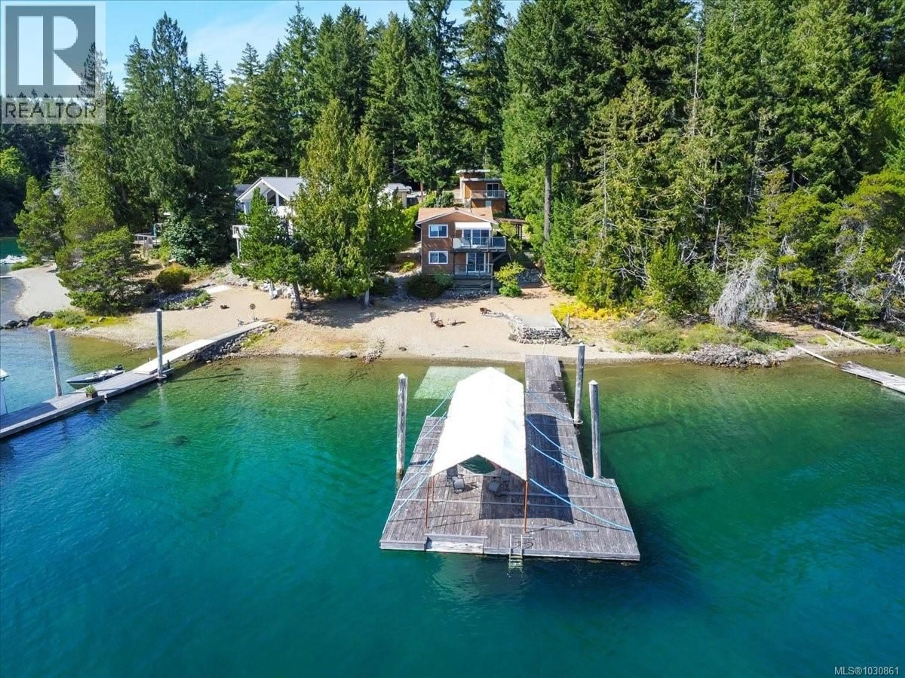 A pic from outside/outdoor area/front of a property/back of a property/a pic from drone, water/lake/river/ocean view for 10232 WOODSLEE LOOP, Port Alberni British Columbia V9Y9B1