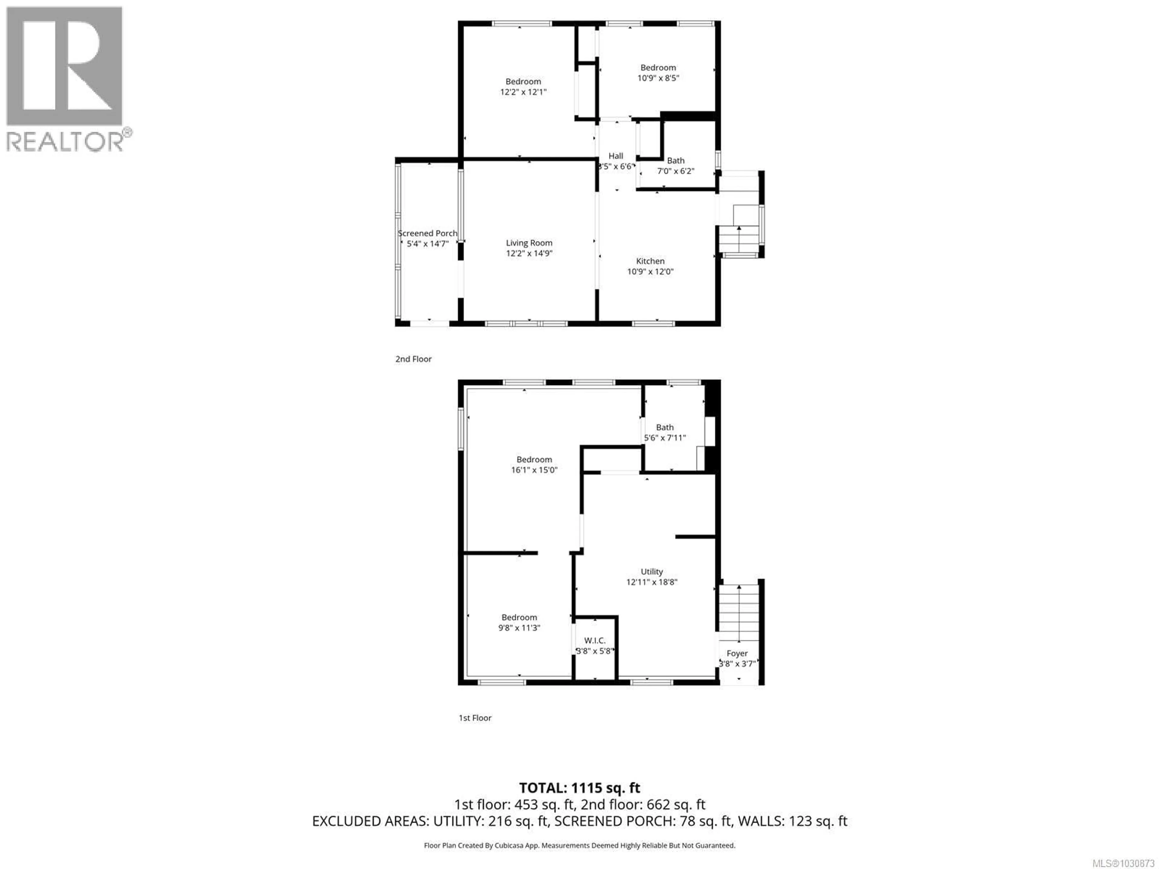 Floor plan for 658 THULIN STREET, Campbell River British Columbia V9W2L3