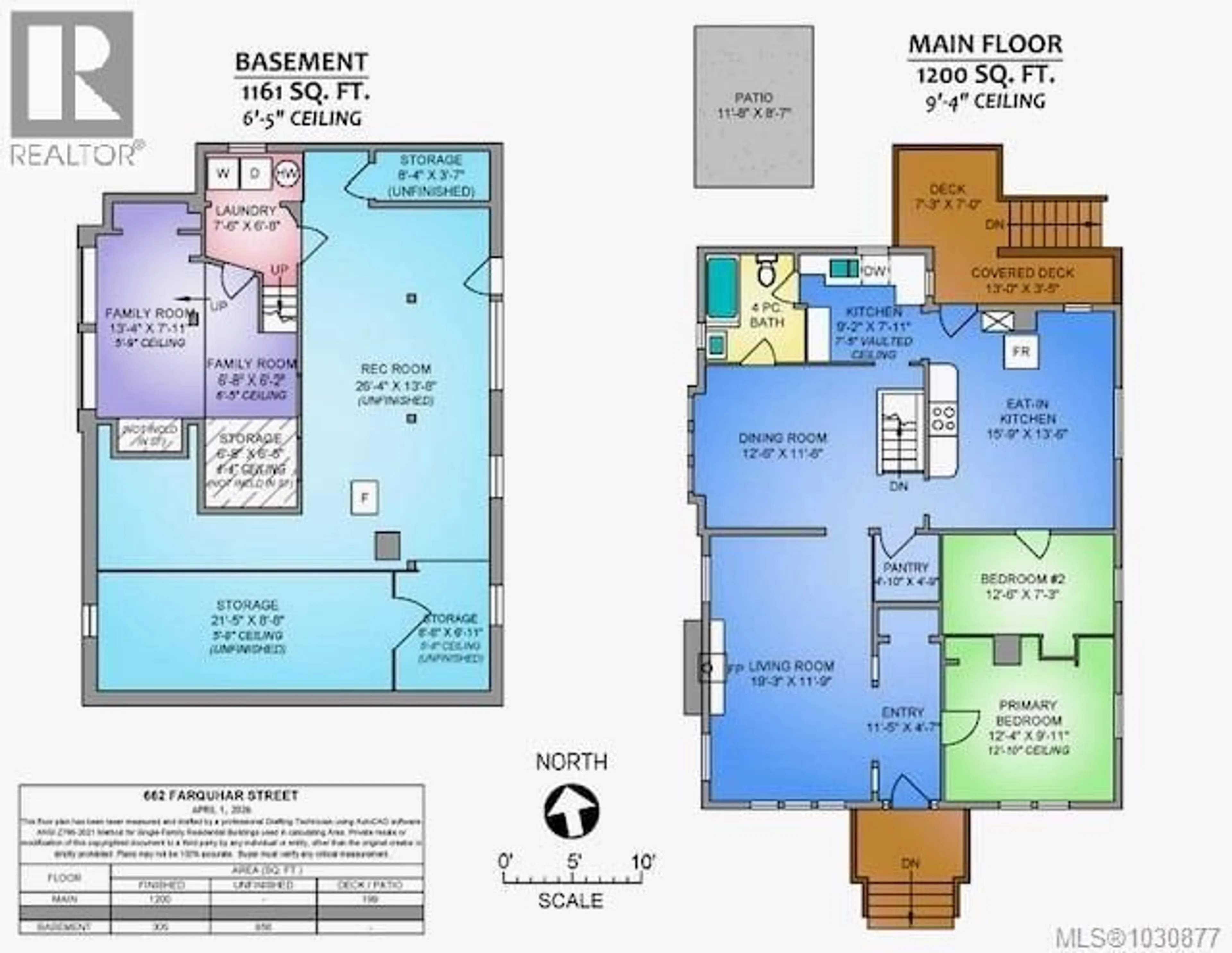 Floor plan for 662 FARQUHAR STREET, Nanaimo British Columbia V9R2E5