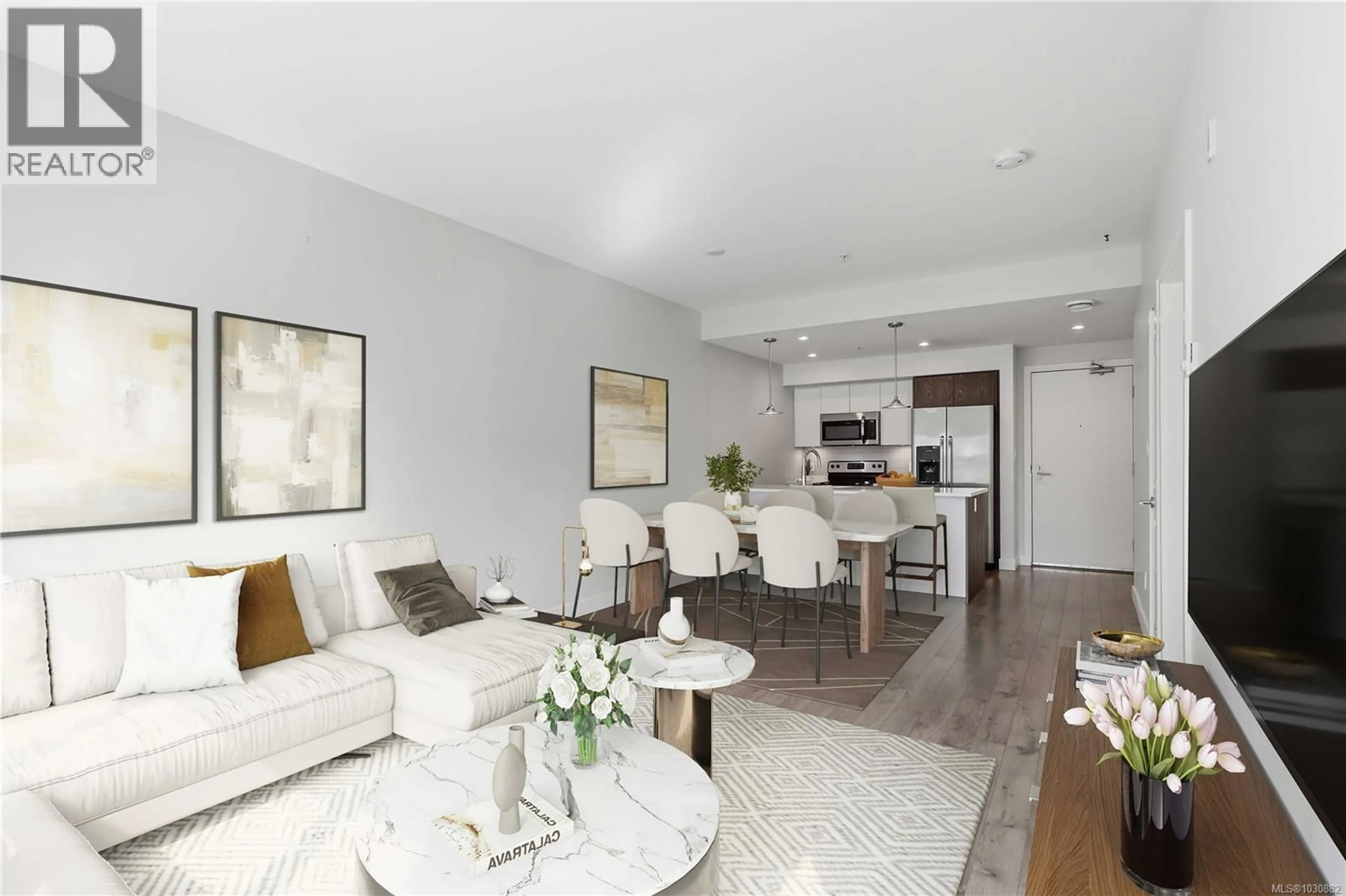 Living room with furniture, unknown for 107 - 1000 INVERNESS ROAD, Saanich British Columbia V8X2S1