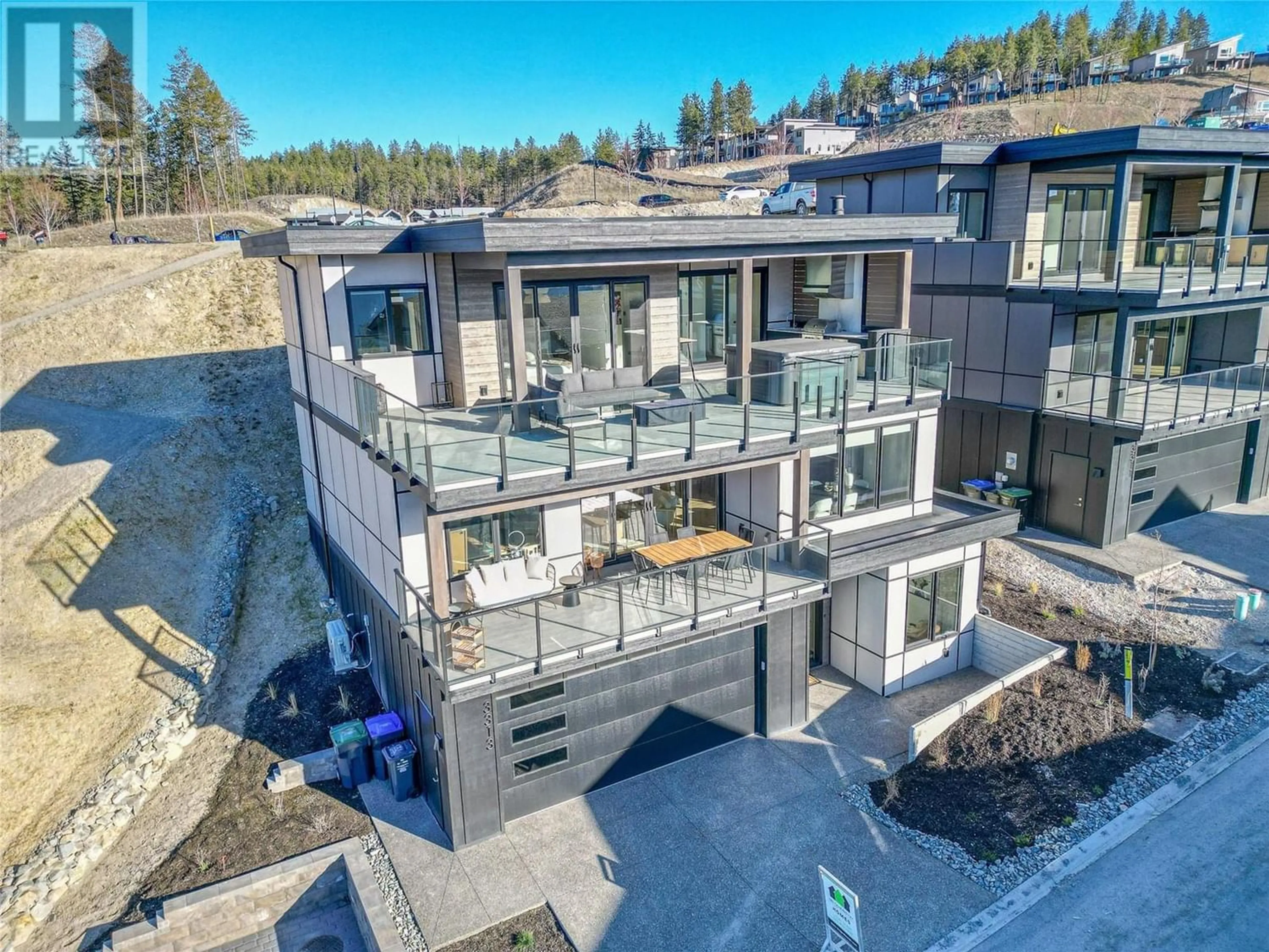 Frontside or backside of a home, mountain for 3313 Aspen Lane, Kelowna British Columbia V1V0C6