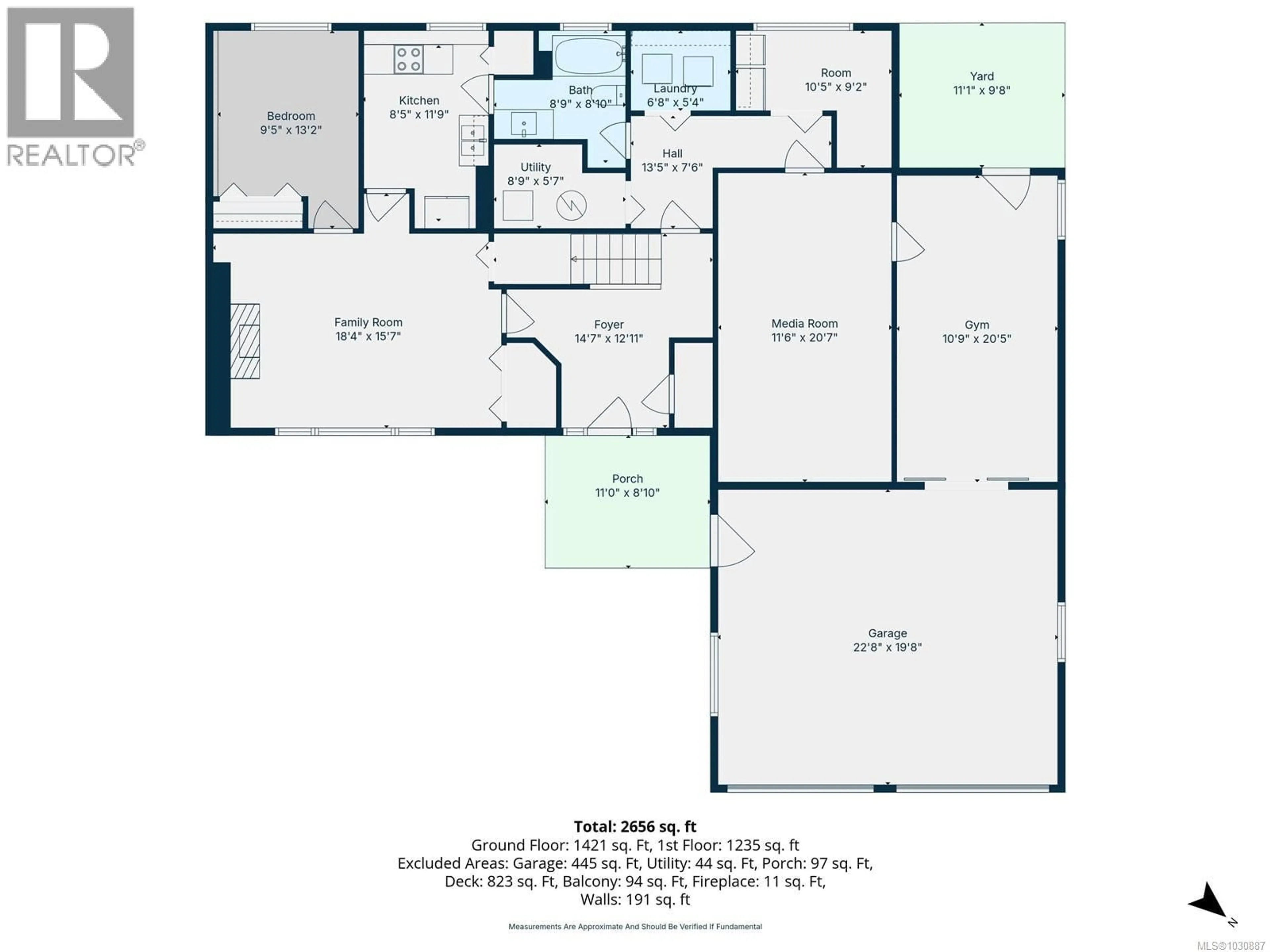 Floor plan for 3583 BONNIE DRIVE, Nanaimo British Columbia V9T3H7