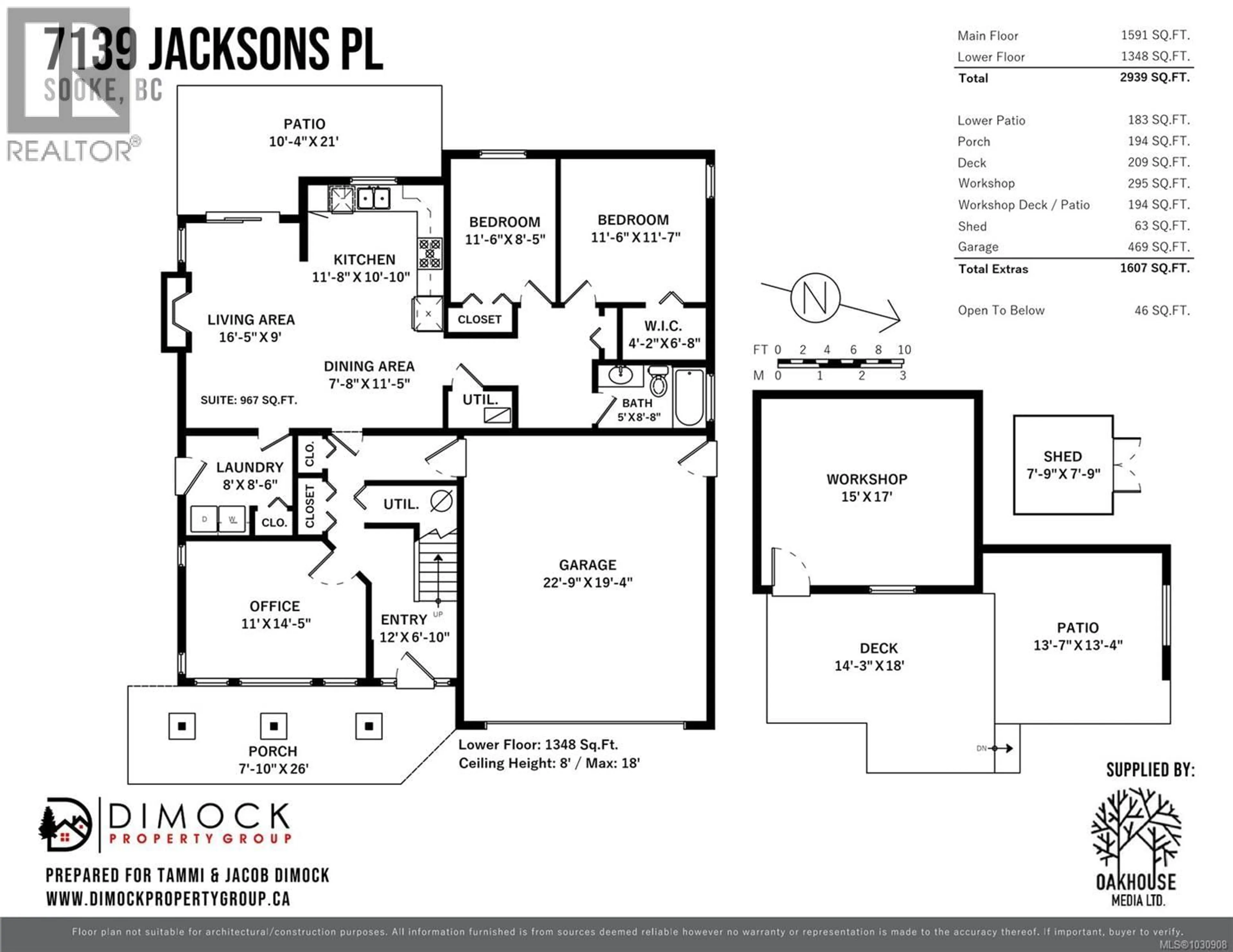 Floor plan for 7139 JACKSONS PLACE, Sooke British Columbia V9Z0T7