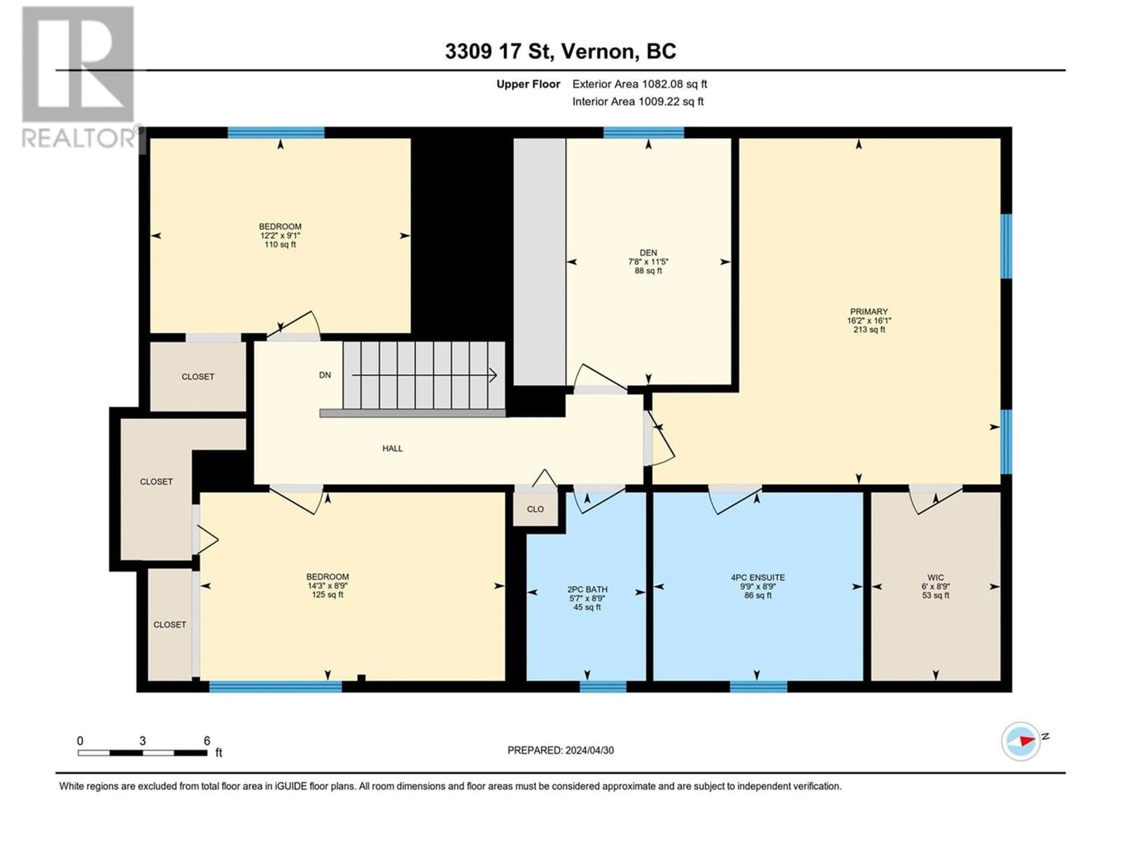 Floor plan for 3309 17 Street, Vernon British Columbia V1T3Y8