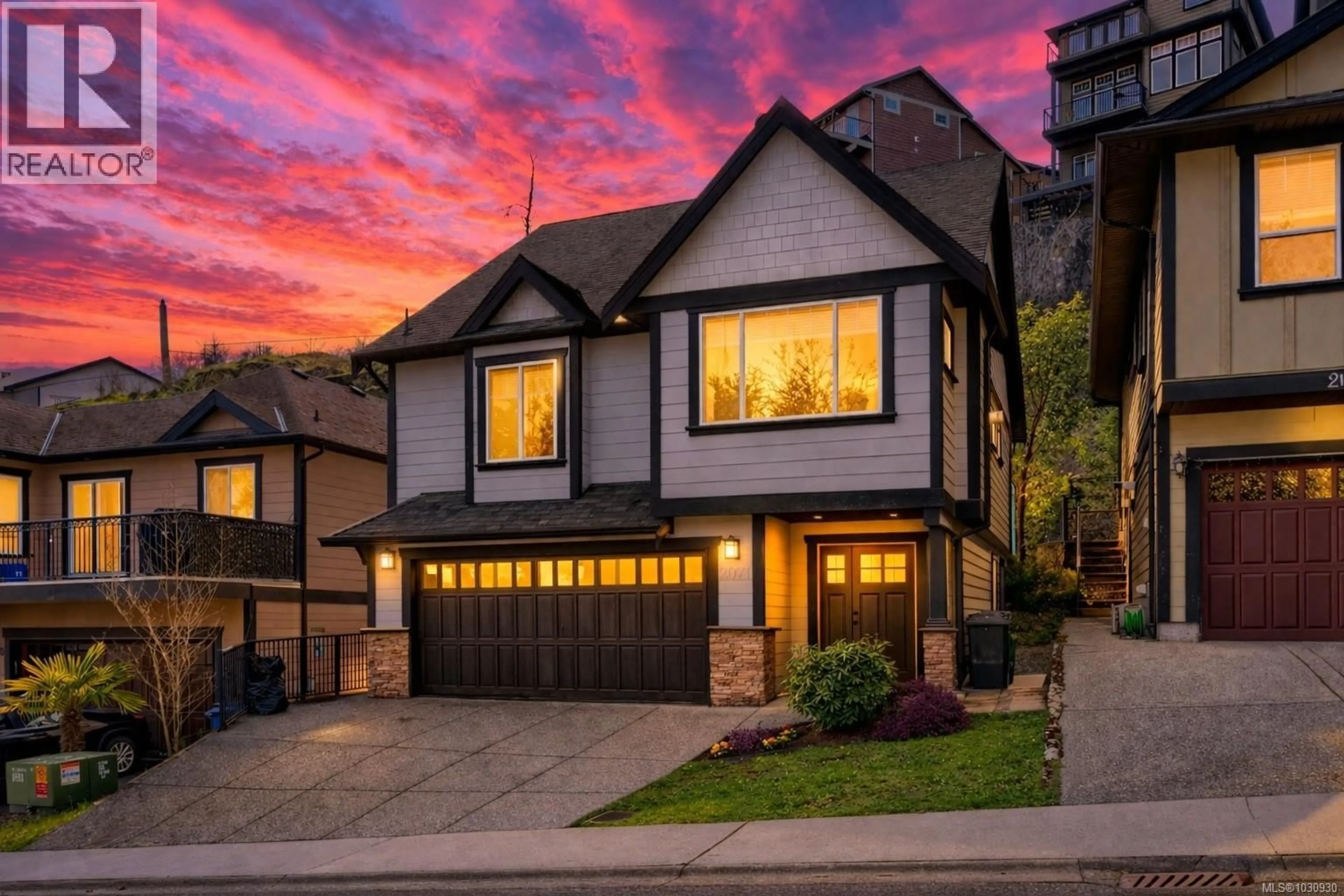 Home with brick exterior material, street for 2071 LONGSPUR DRIVE, Langford British Columbia V9B0E7