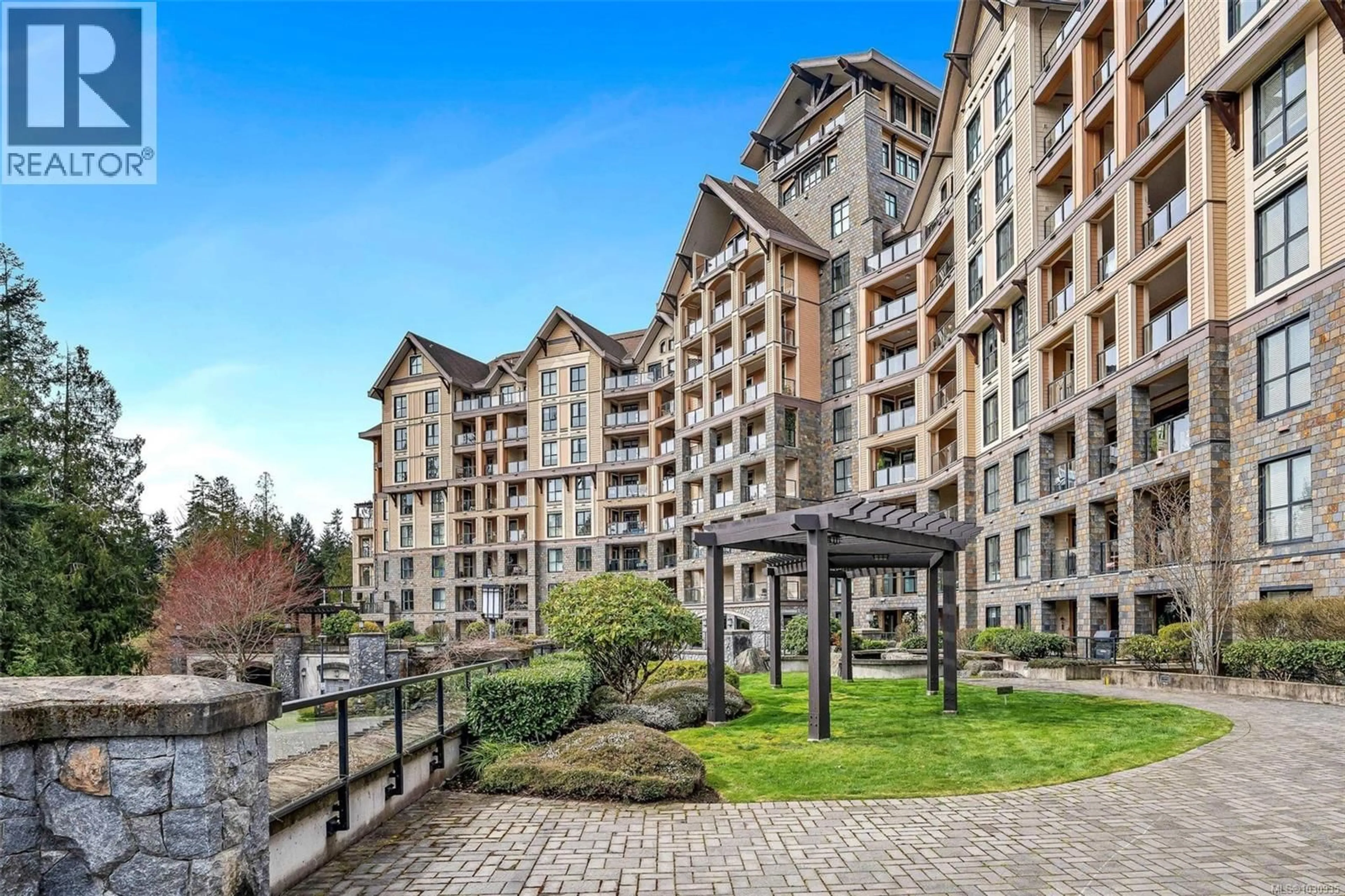 A pic from outside/outdoor area/front of a property/back of a property/a pic from drone, unknown for 414 - 1400 LYNBURNE PLACE, Langford British Columbia V9B0A4