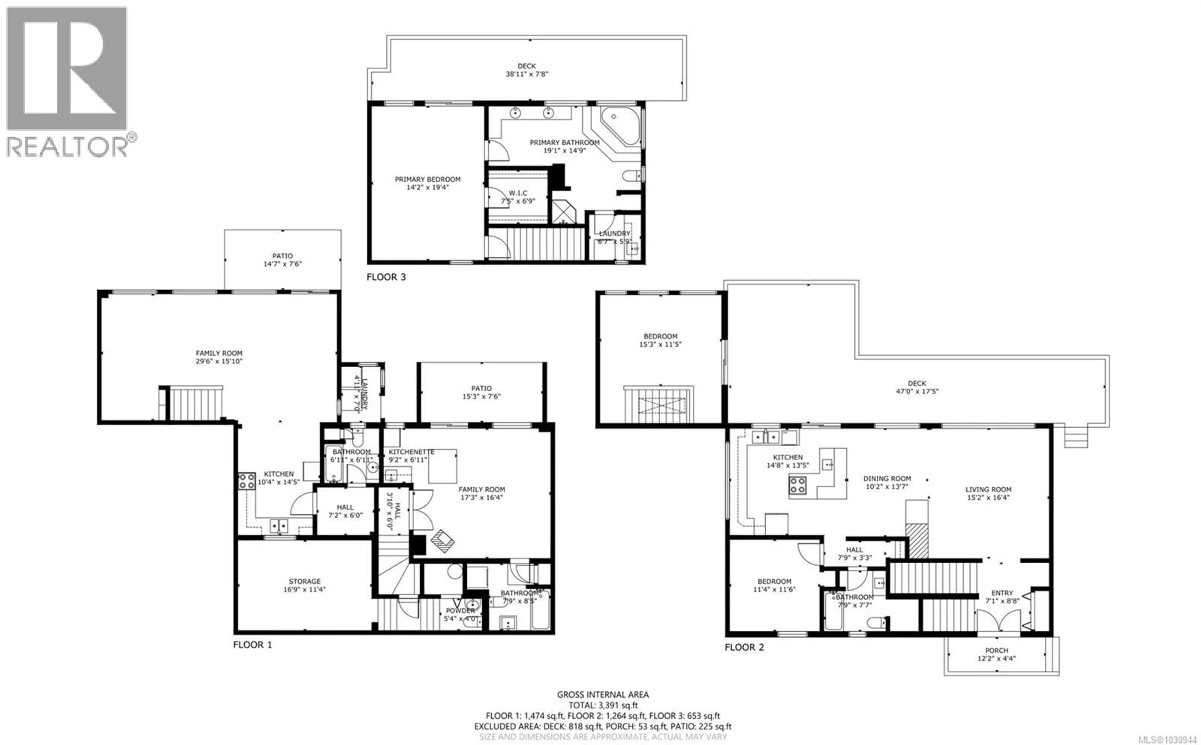 Floor plan for 1059 PAT BURNS AVENUE, Gabriola Island British Columbia V0R1X2