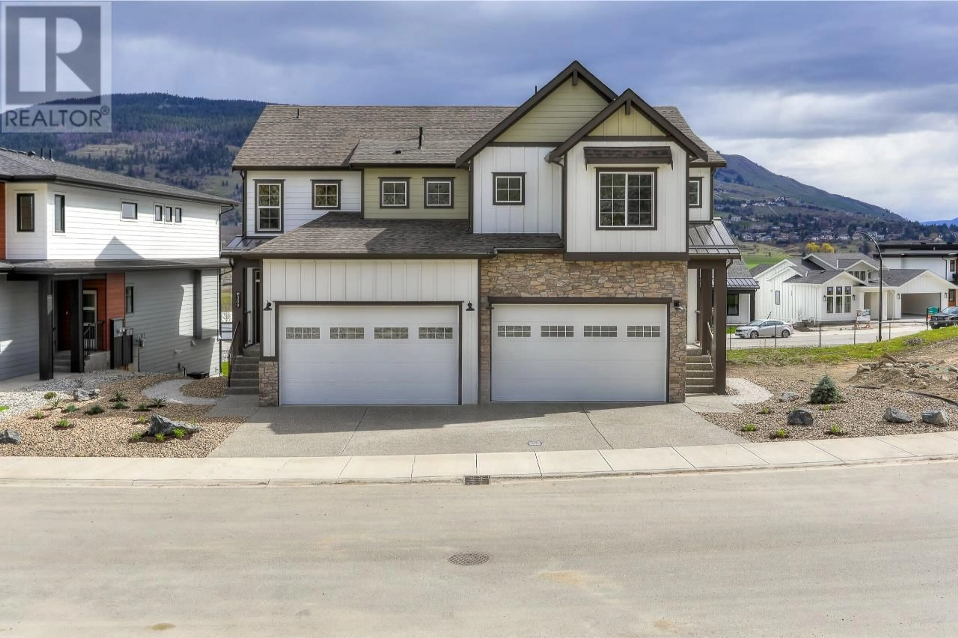 Frontside or backside of a home for 313 Arrowleaf Rise, Coldstream British Columbia V1B1W2