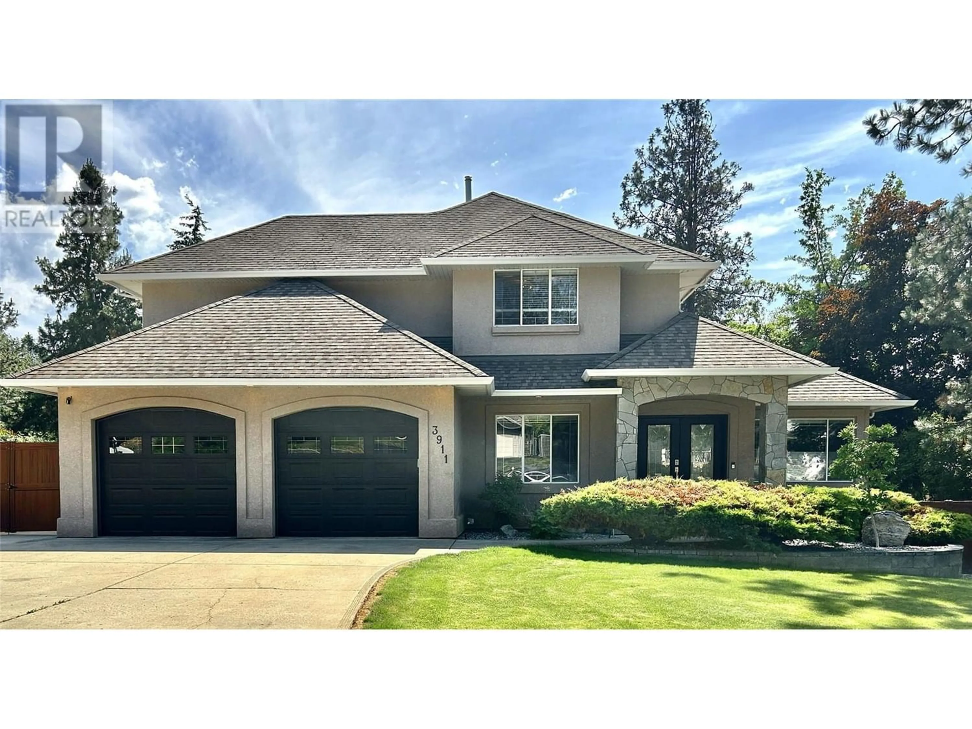 Frontside or backside of a home for 3911 Lakevale Place, Kelowna British Columbia V1W3Z5