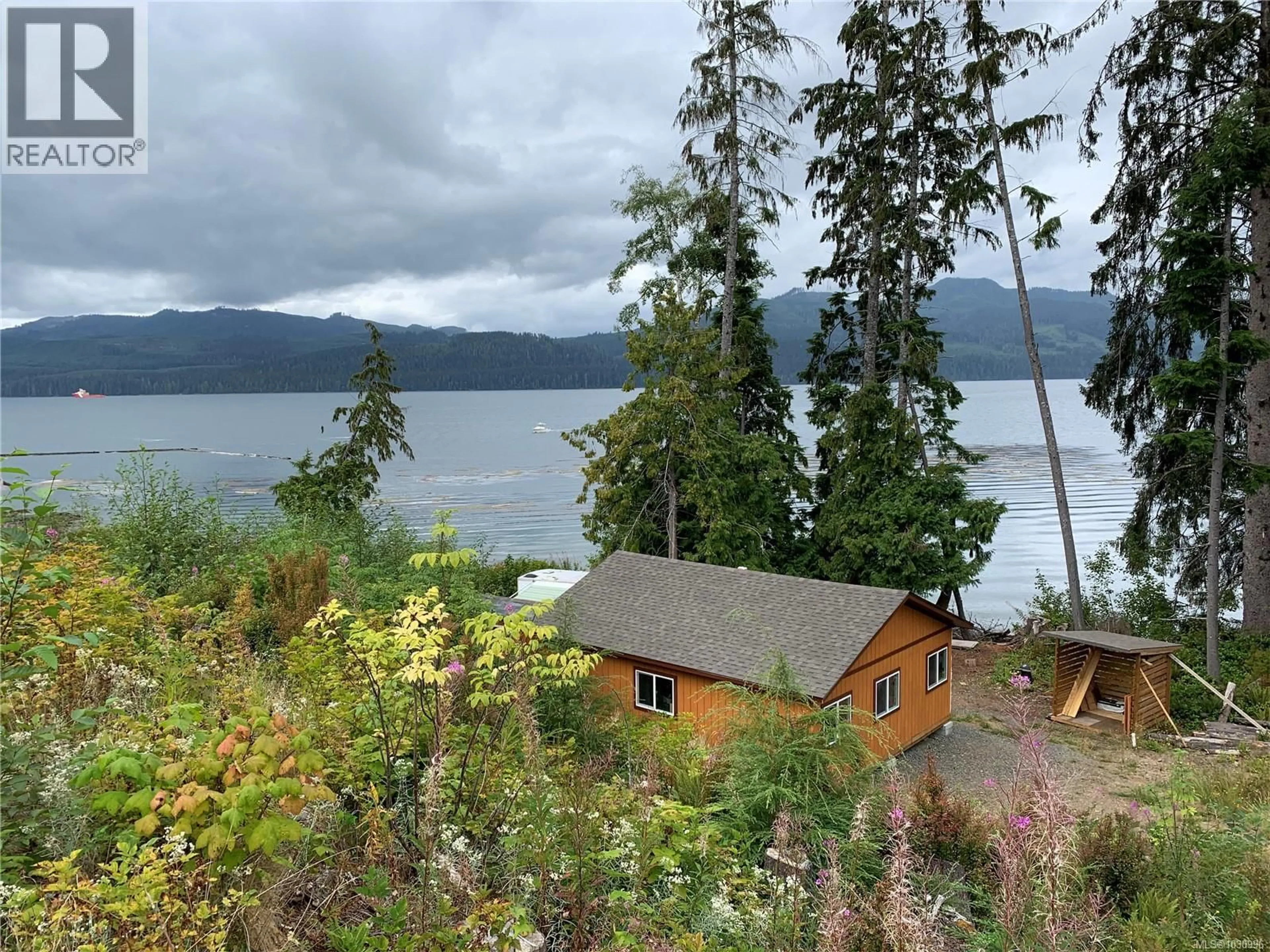 A pic from outside/outdoor area/front of a property/back of a property/a pic from drone, water/lake/river/ocean view for Lot 10 INGERSOLL, Quatsino British Columbia V0N2V0