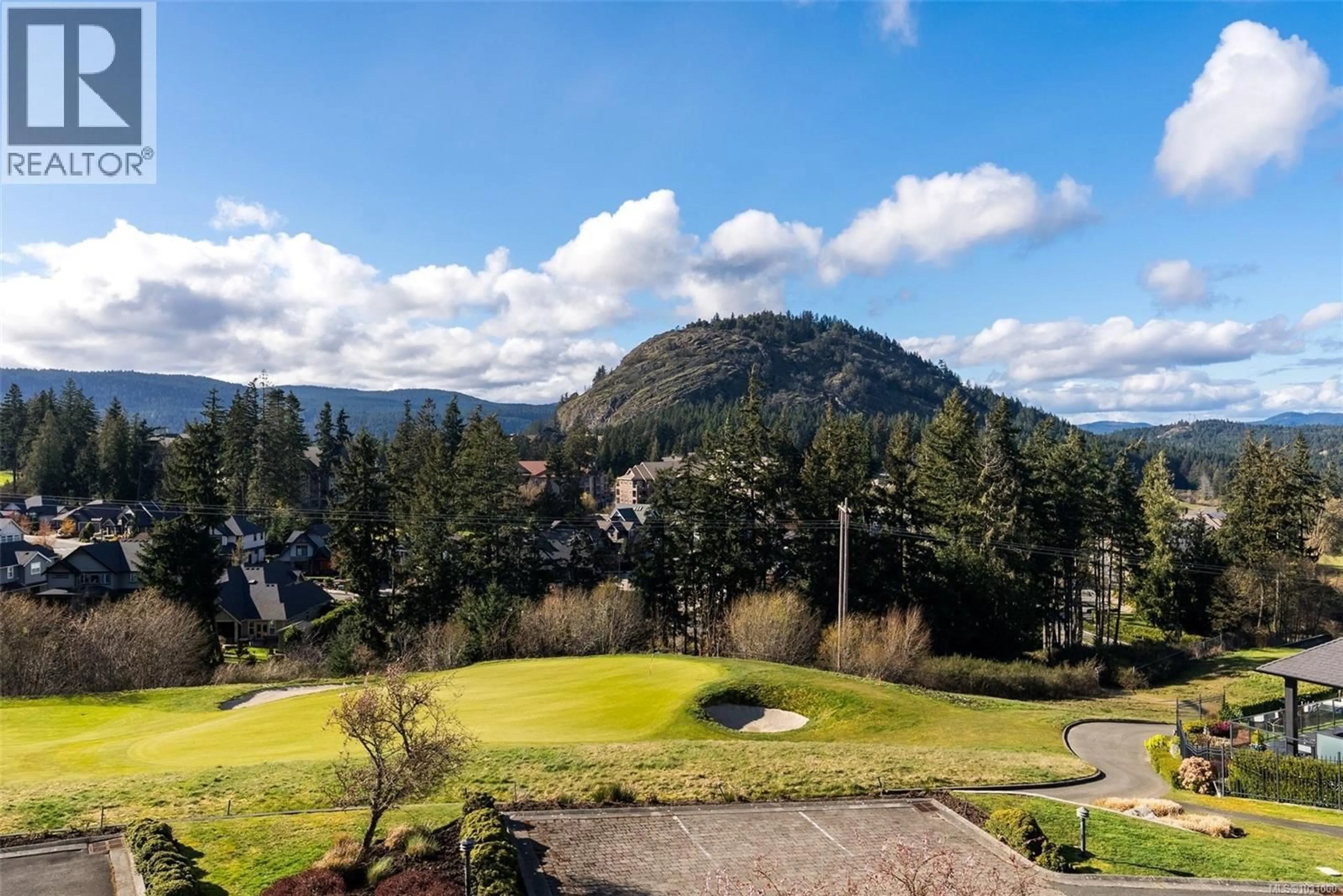 A pic from outside/outdoor area/front of a property/back of a property/a pic from drone, mountain view for 104 - 1244 MUIRFIELD PLACE, Langford British Columbia V9B6T3